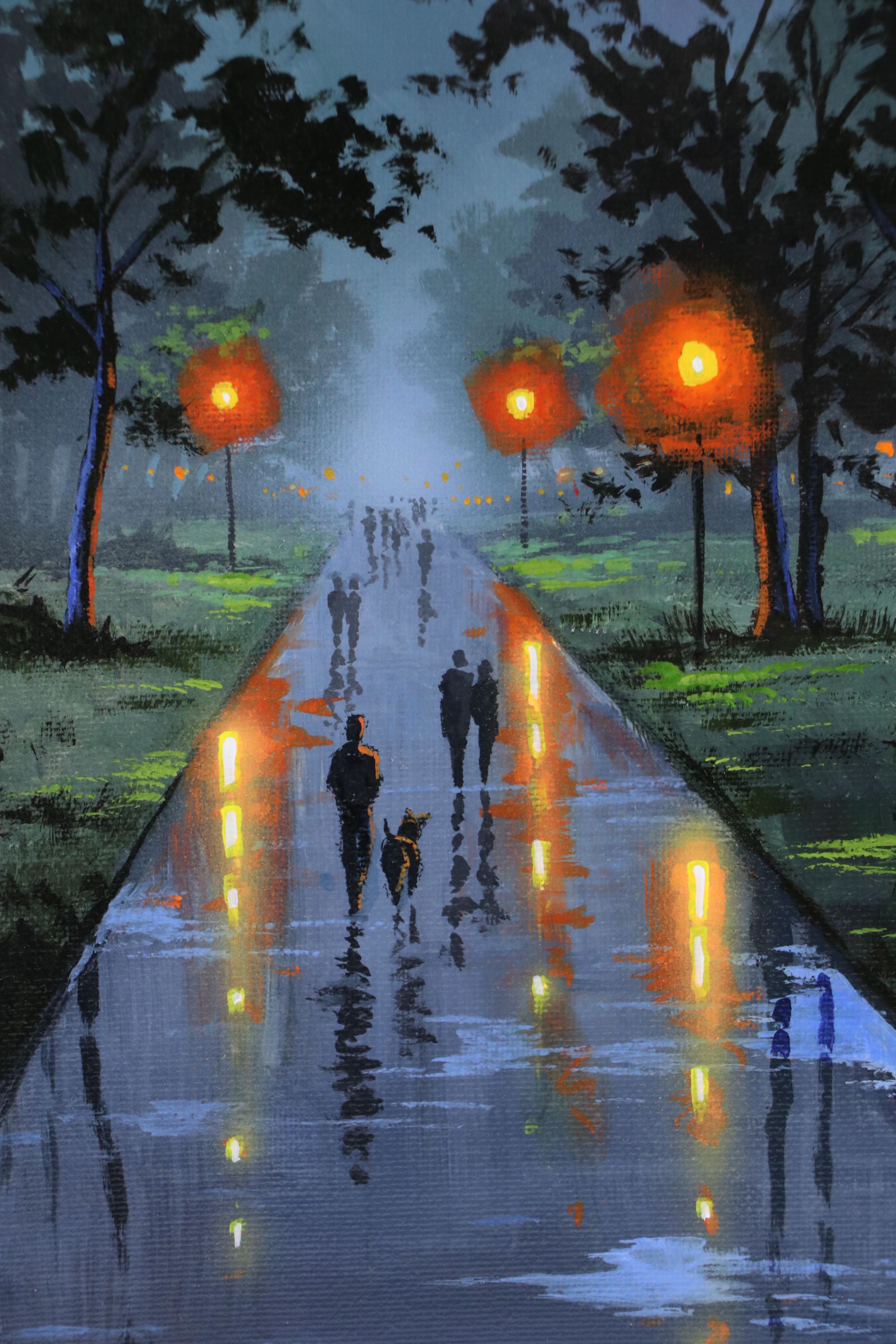 Doug "Bumo" Johnpeer Landscape Oil Painting, 2025