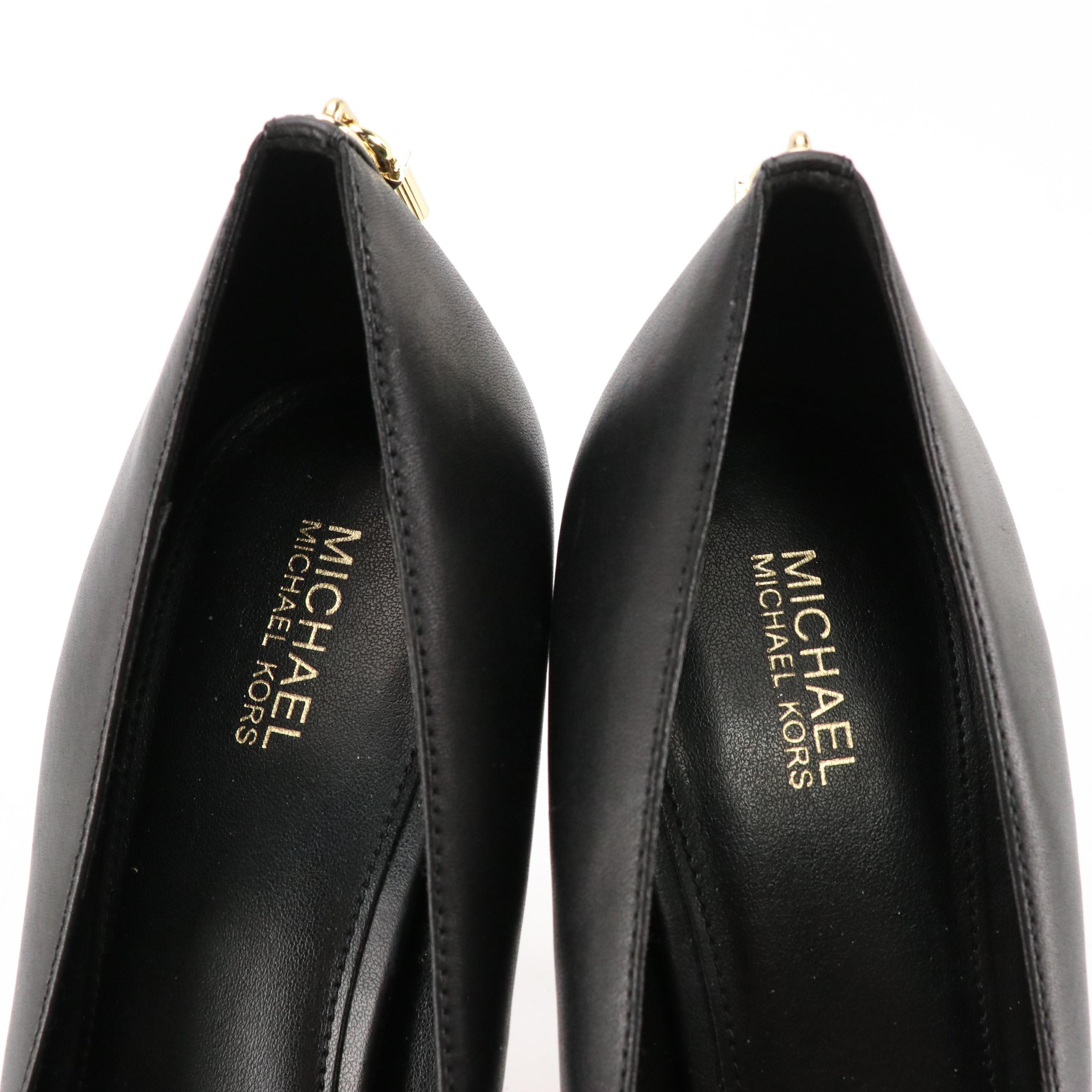 Jessica Simpson Red Patent Leather Oscar & Michael Kors Antoinette Leather Pumps