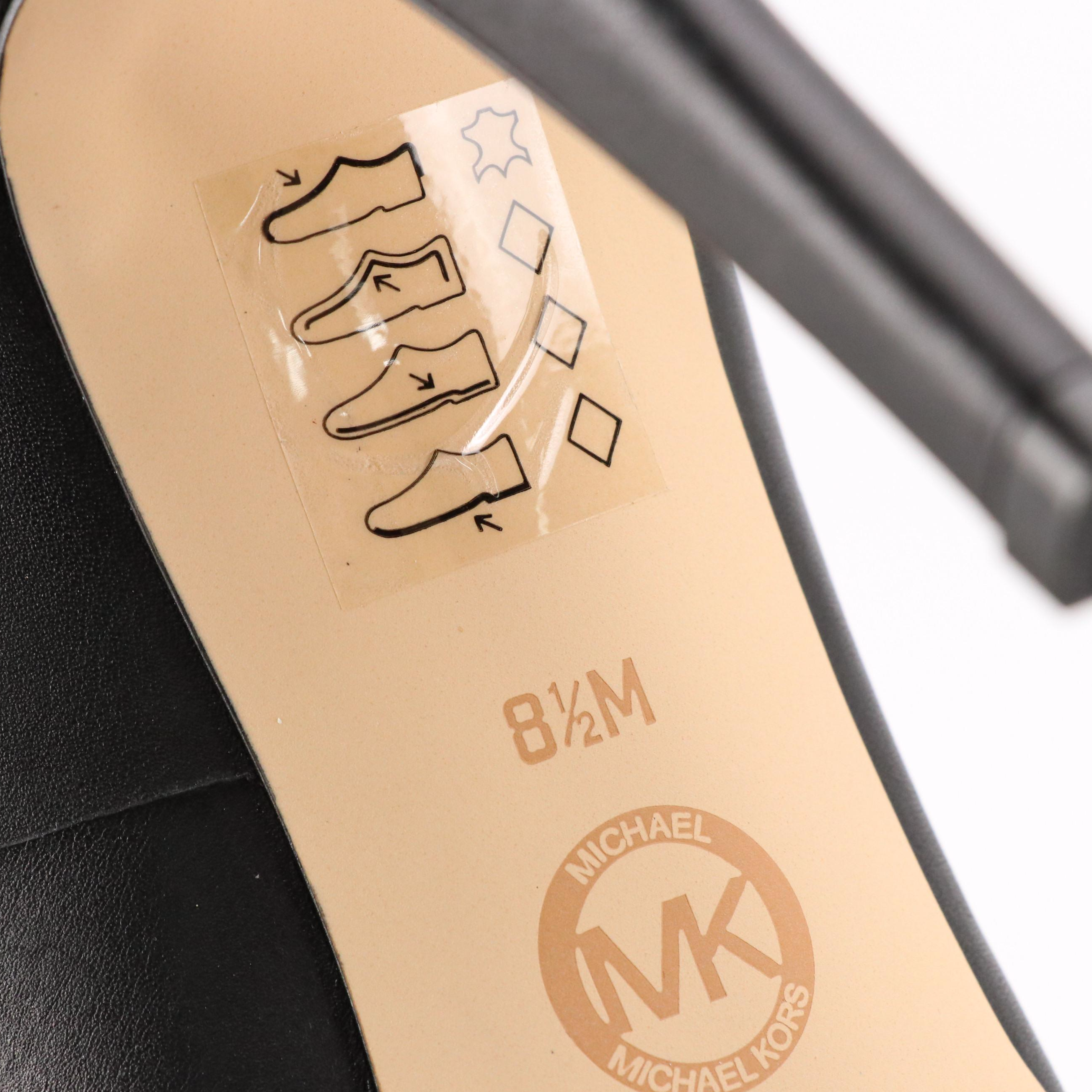 Jessica Simpson Red Patent Leather Oscar & Michael Kors Antoinette Leather Pumps