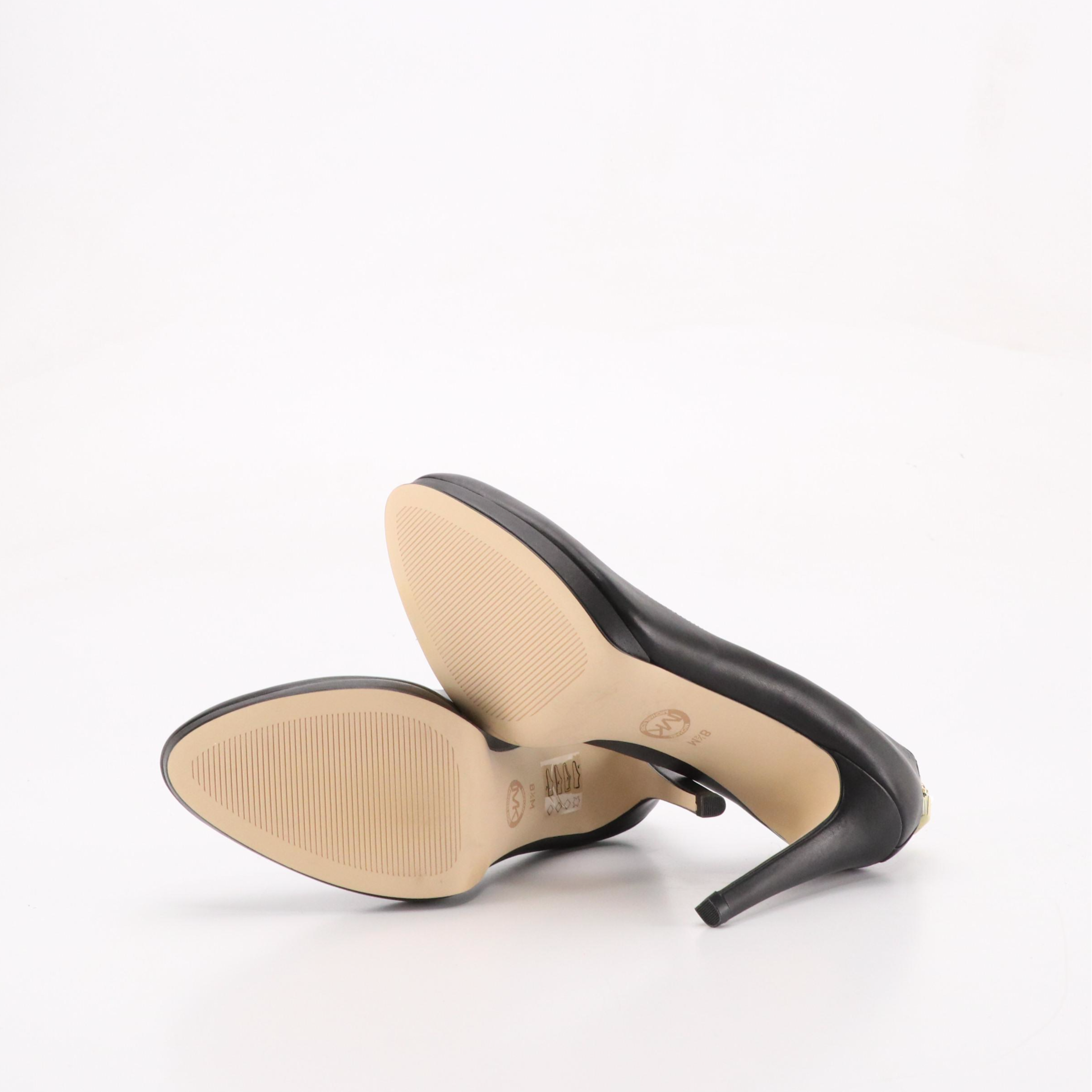 Jessica Simpson Red Patent Leather Oscar & Michael Kors Antoinette Leather Pumps