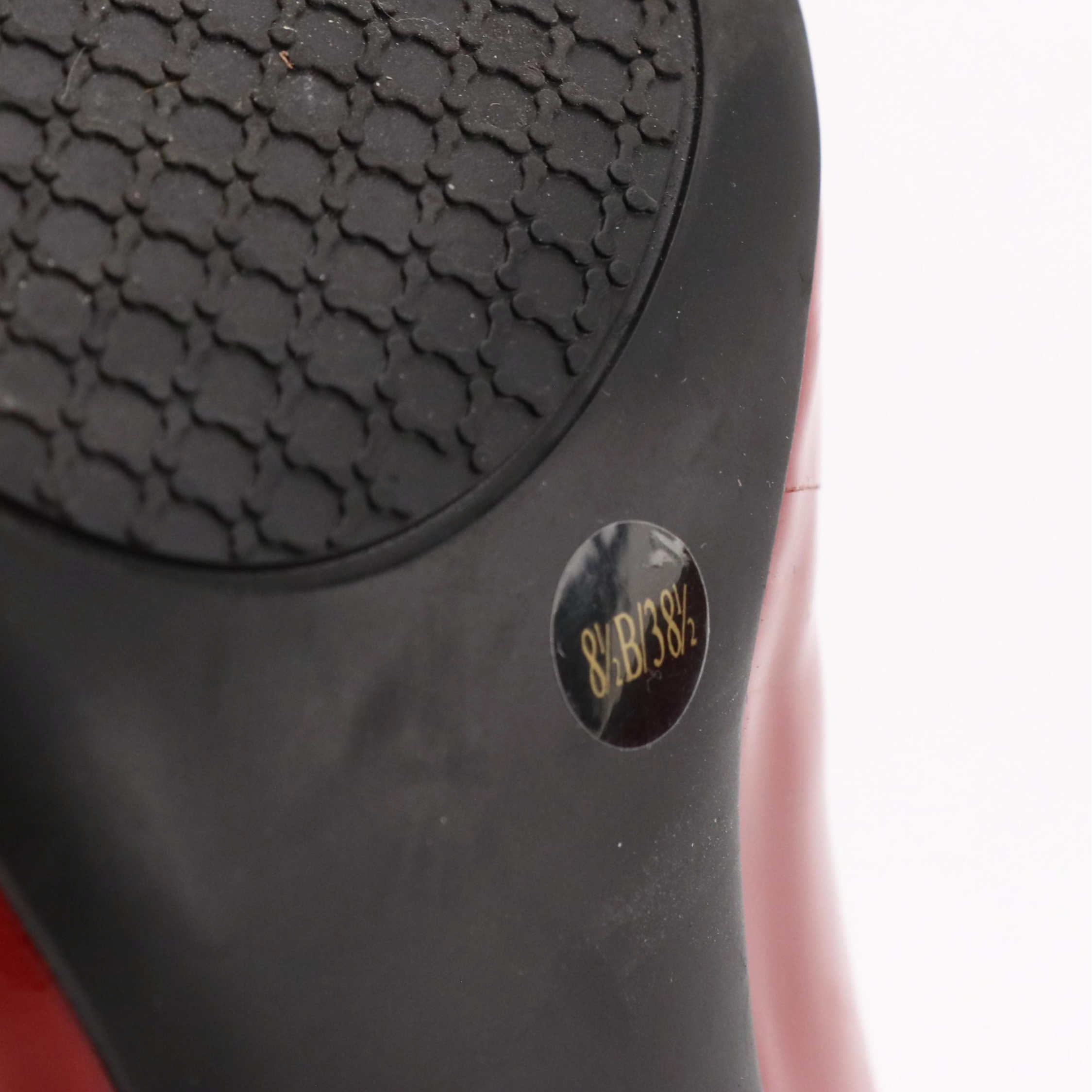 Jessica Simpson Red Patent Leather Oscar & Michael Kors Antoinette Leather Pumps