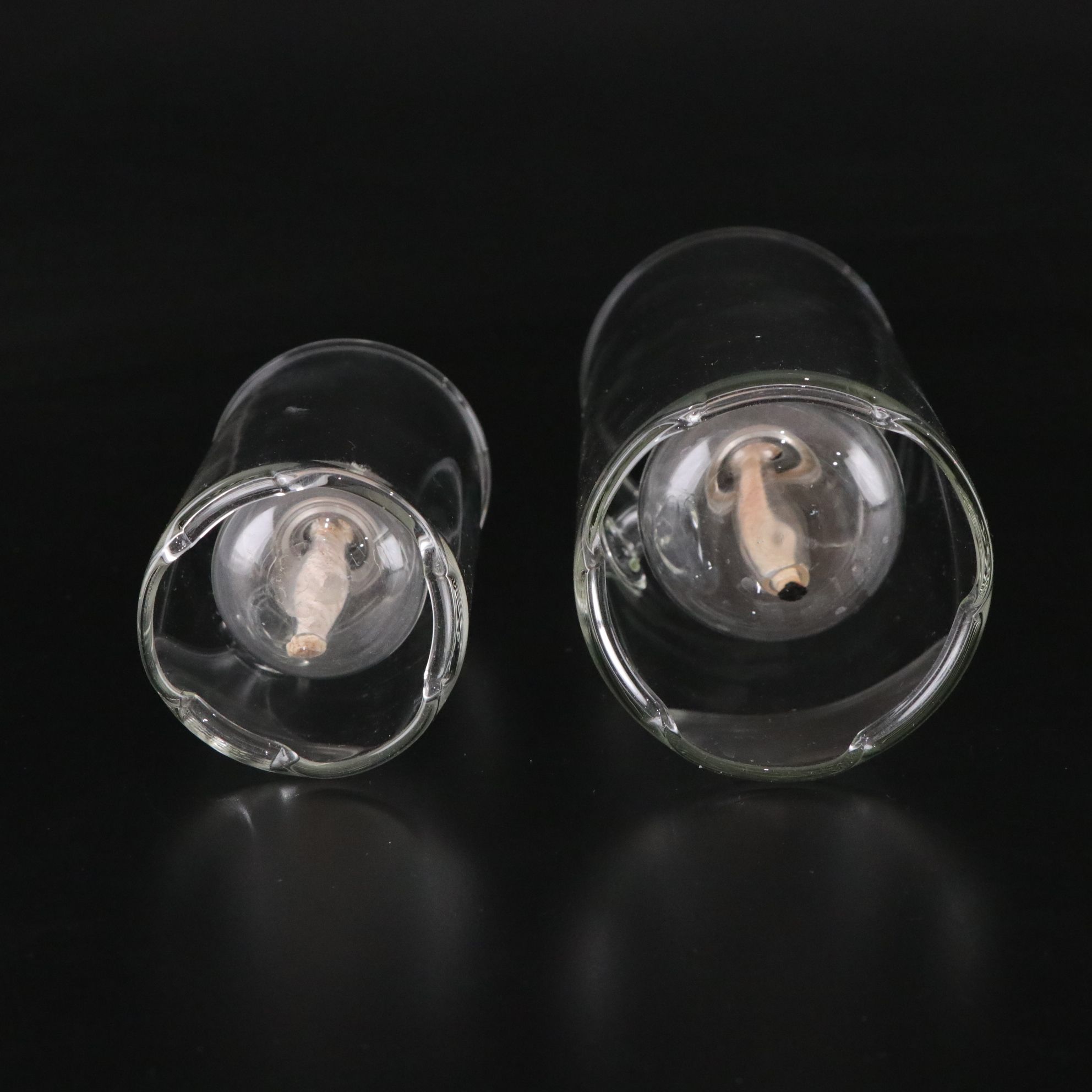 Wolfard Hand-Blown Glass Oil Lamps