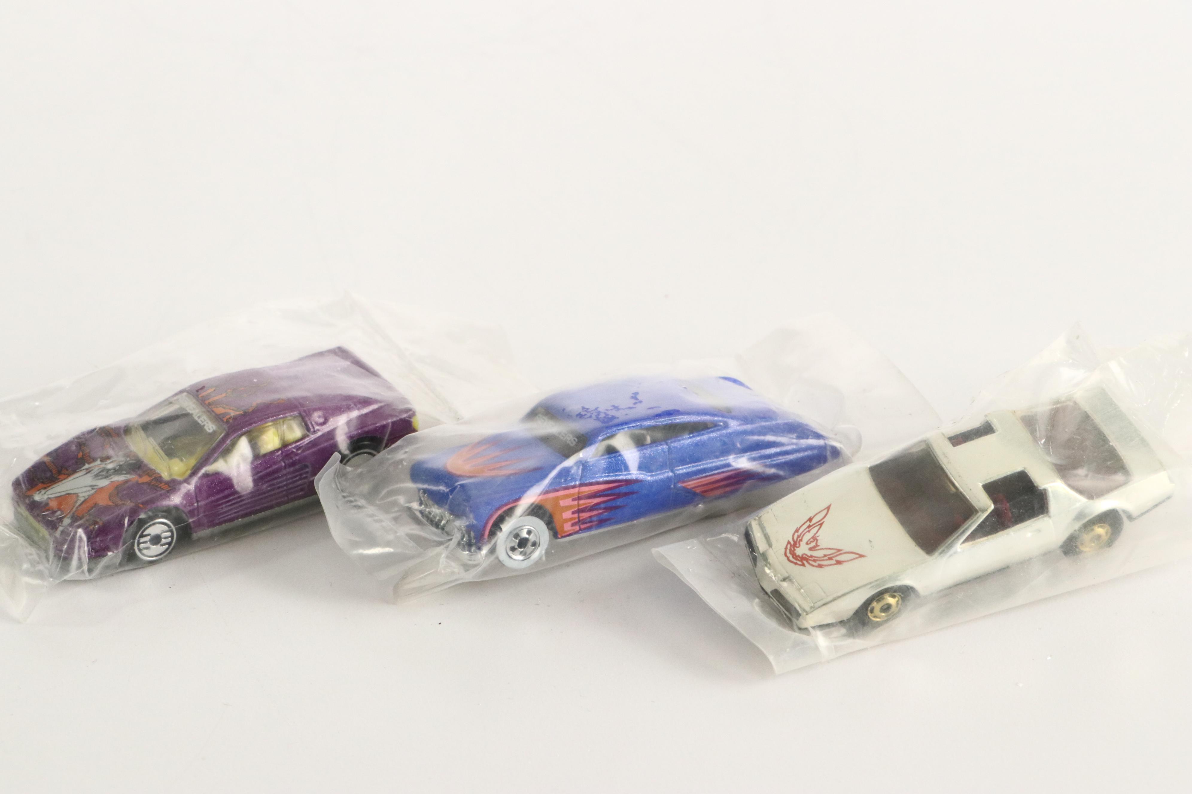 Hot Wheels "Firebird Funny Car," "Pontiac Firebird" and More Toy Cars