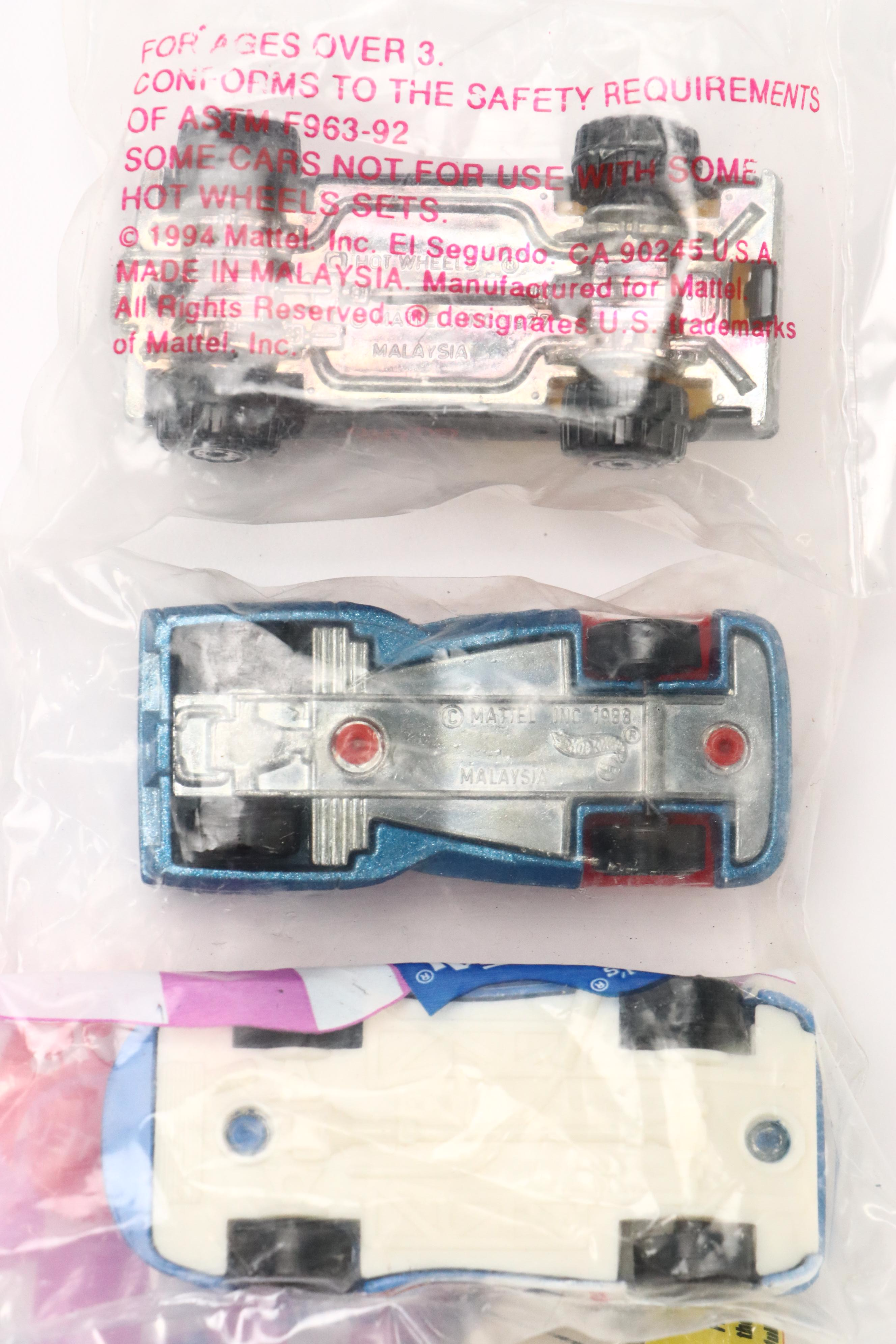 Hot Wheels "Firebird Funny Car," "Pontiac Firebird" and More Toy Cars