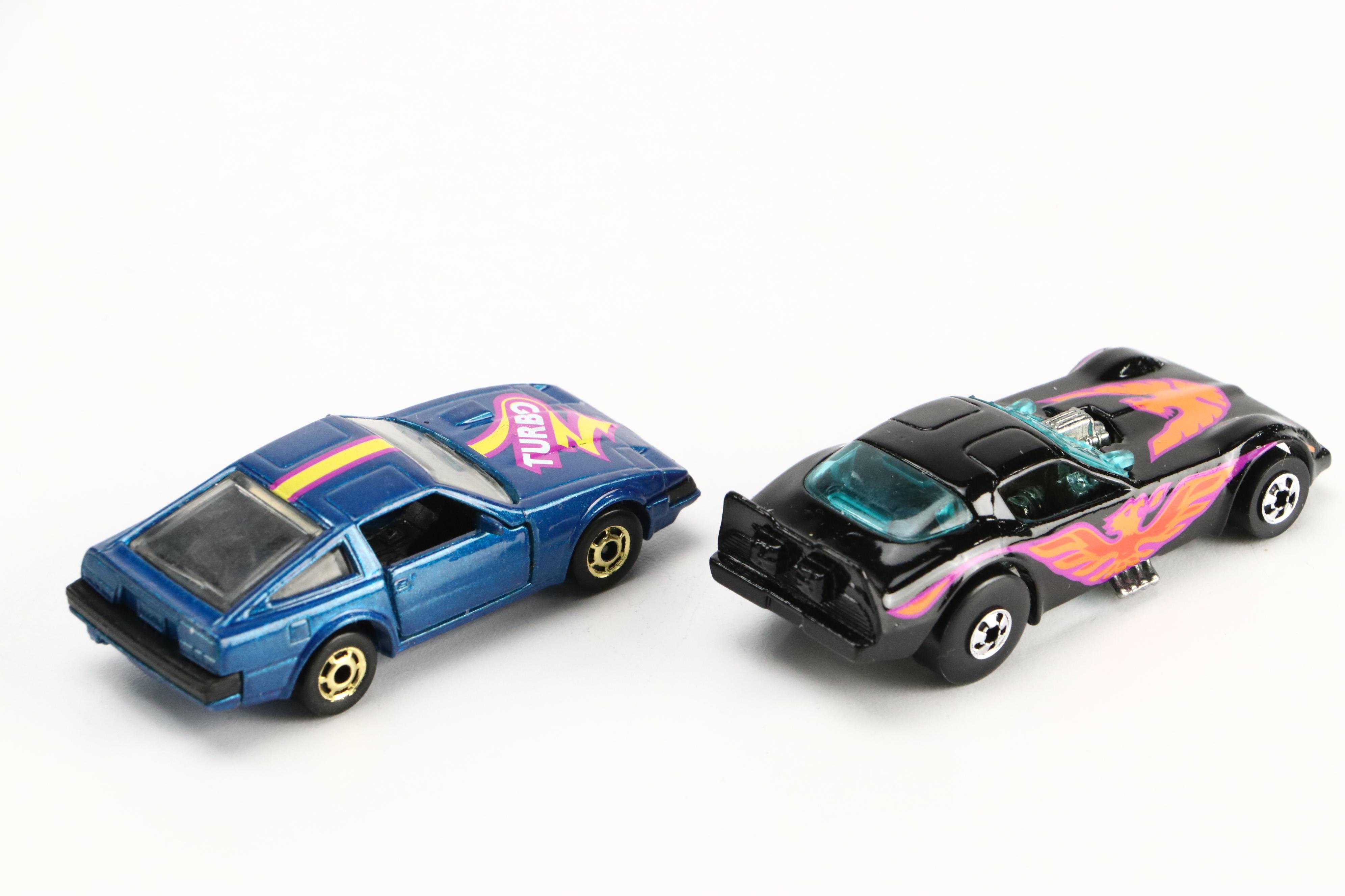 Hot Wheels "Firebird Funny Car," "Pontiac Firebird" and More Toy Cars