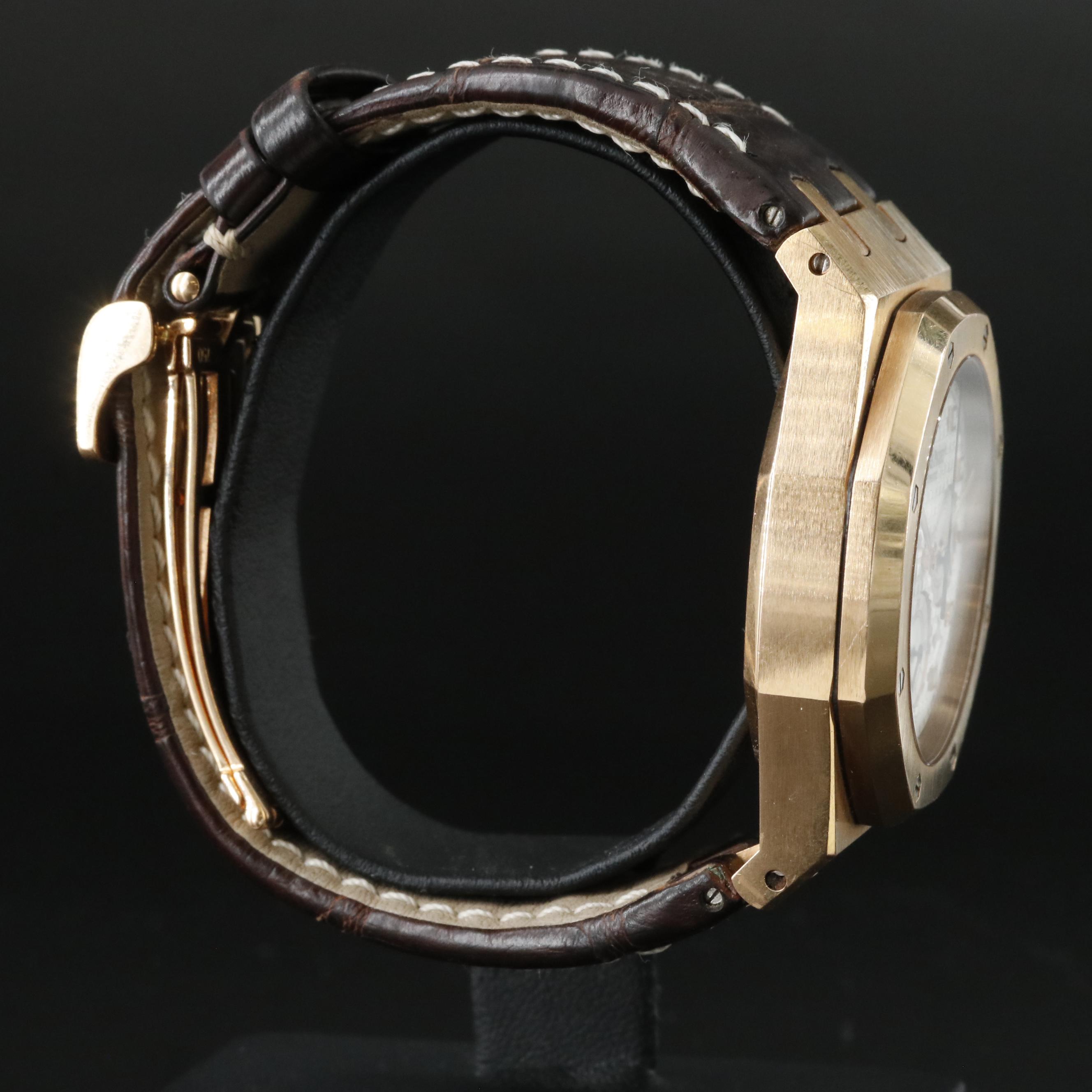 Audemars Piguet Royal Oak 18K Gold Chronograph Watch