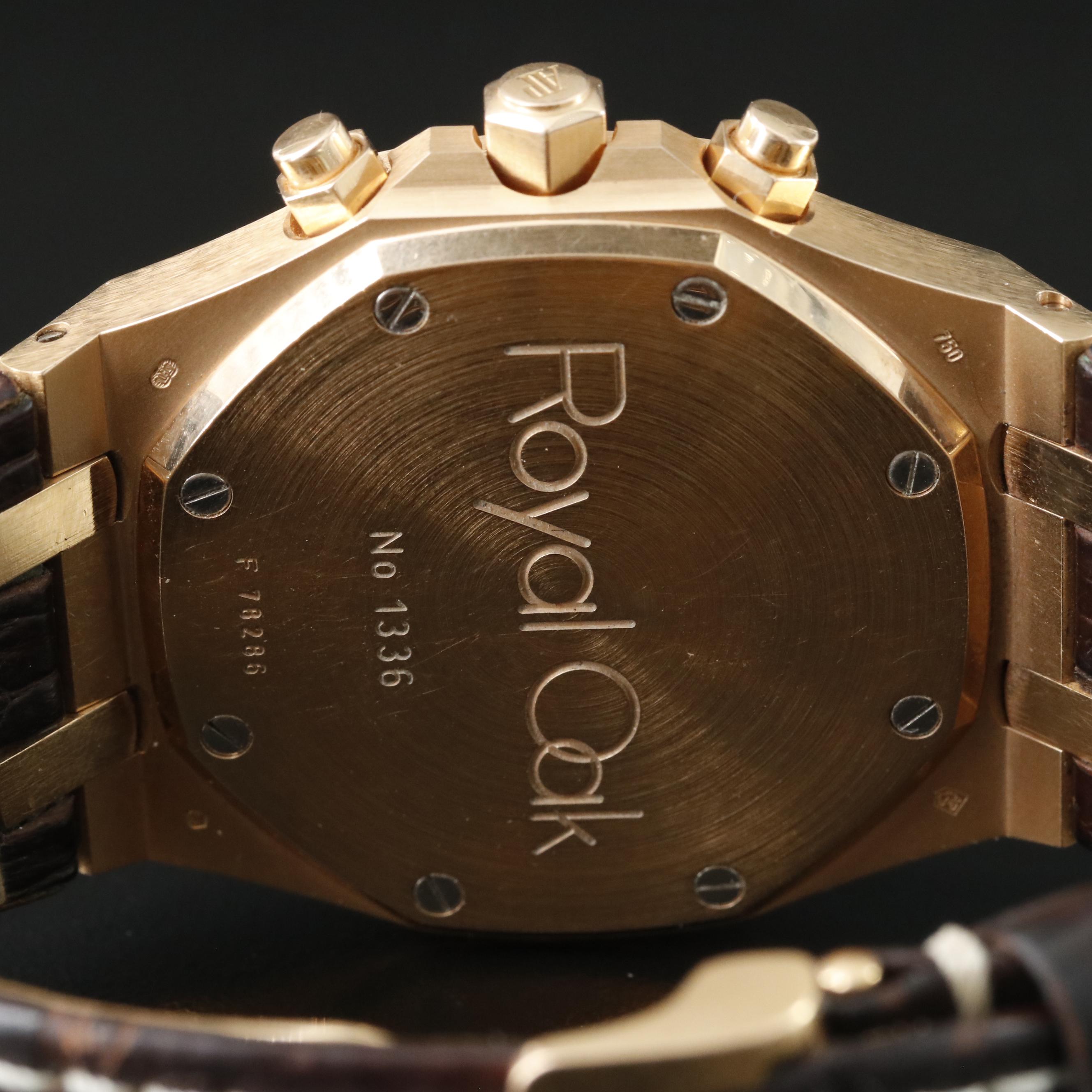 Audemars Piguet Royal Oak 18K Gold Chronograph Watch