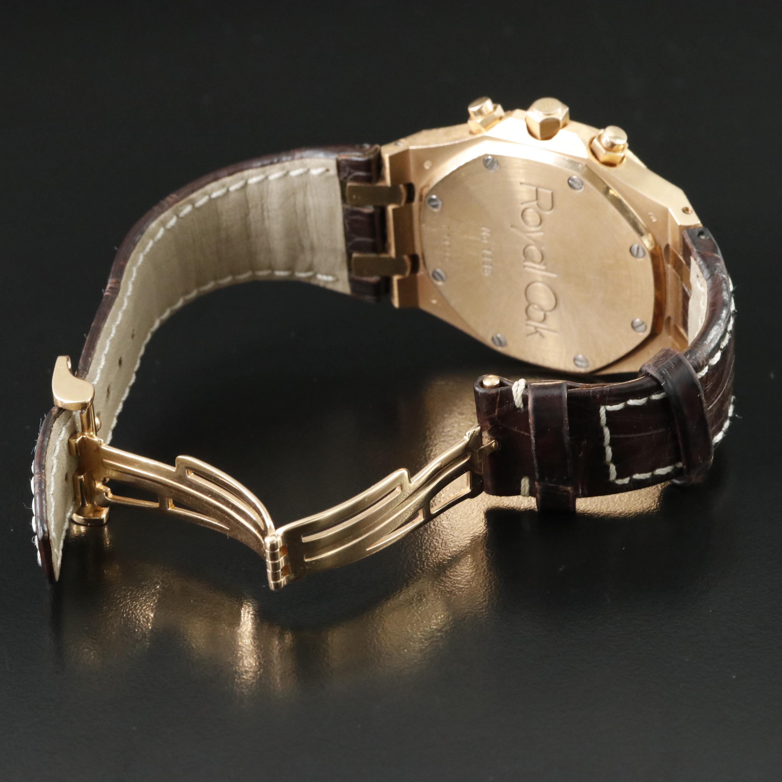 Audemars Piguet Royal Oak 18K Gold Chronograph Watch