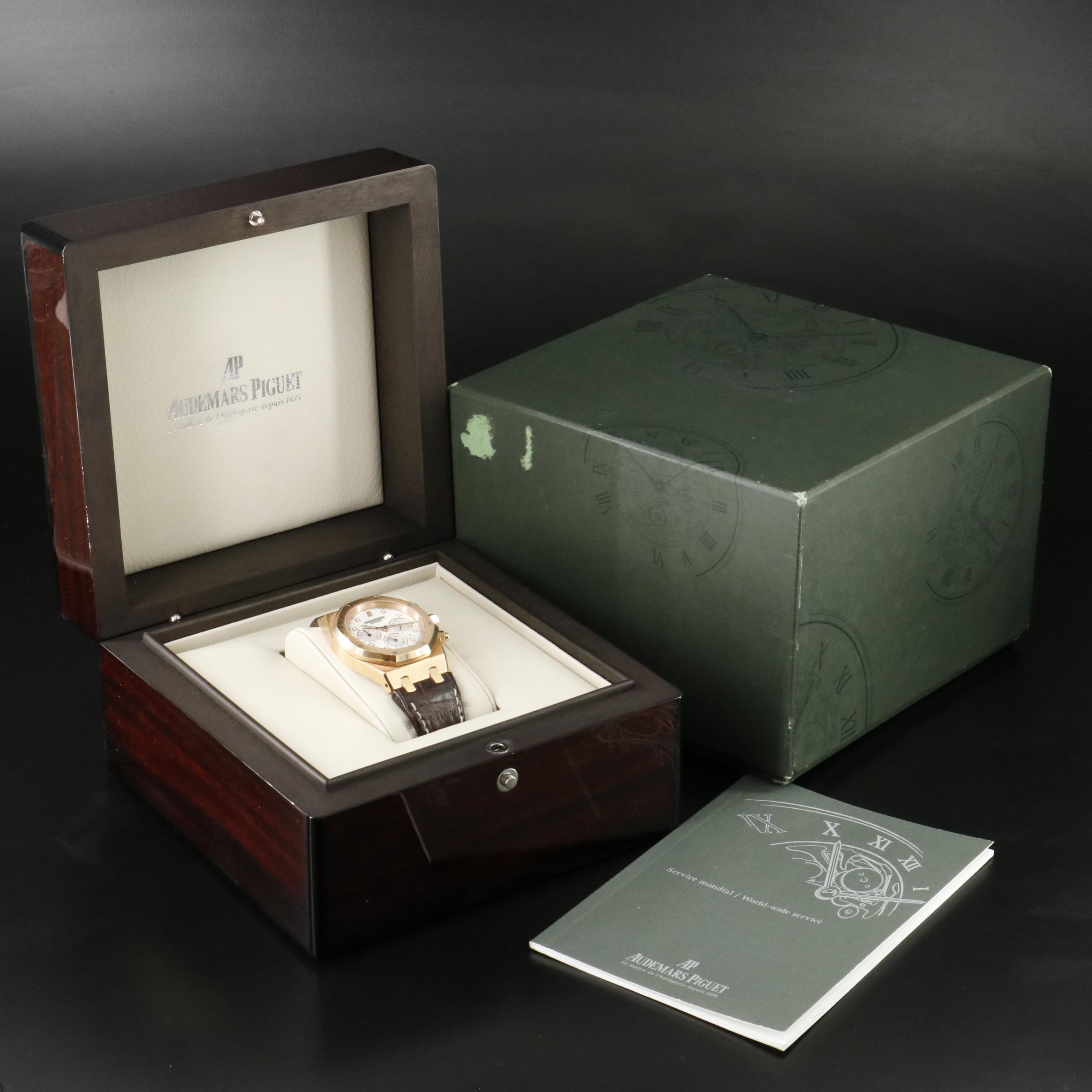 Audemars Piguet Royal Oak 18K Gold Chronograph Watch