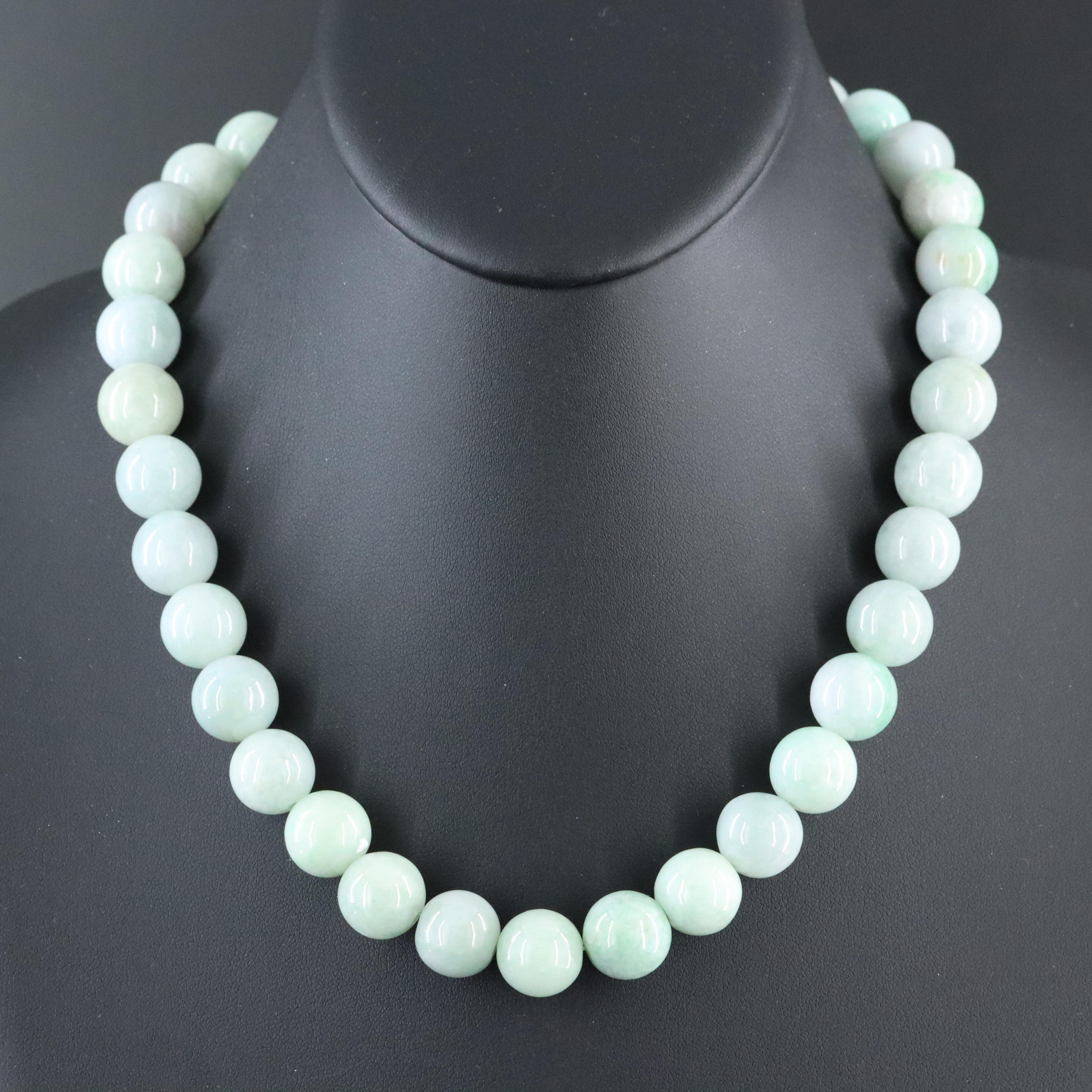 Jadeite Beaded Necklace