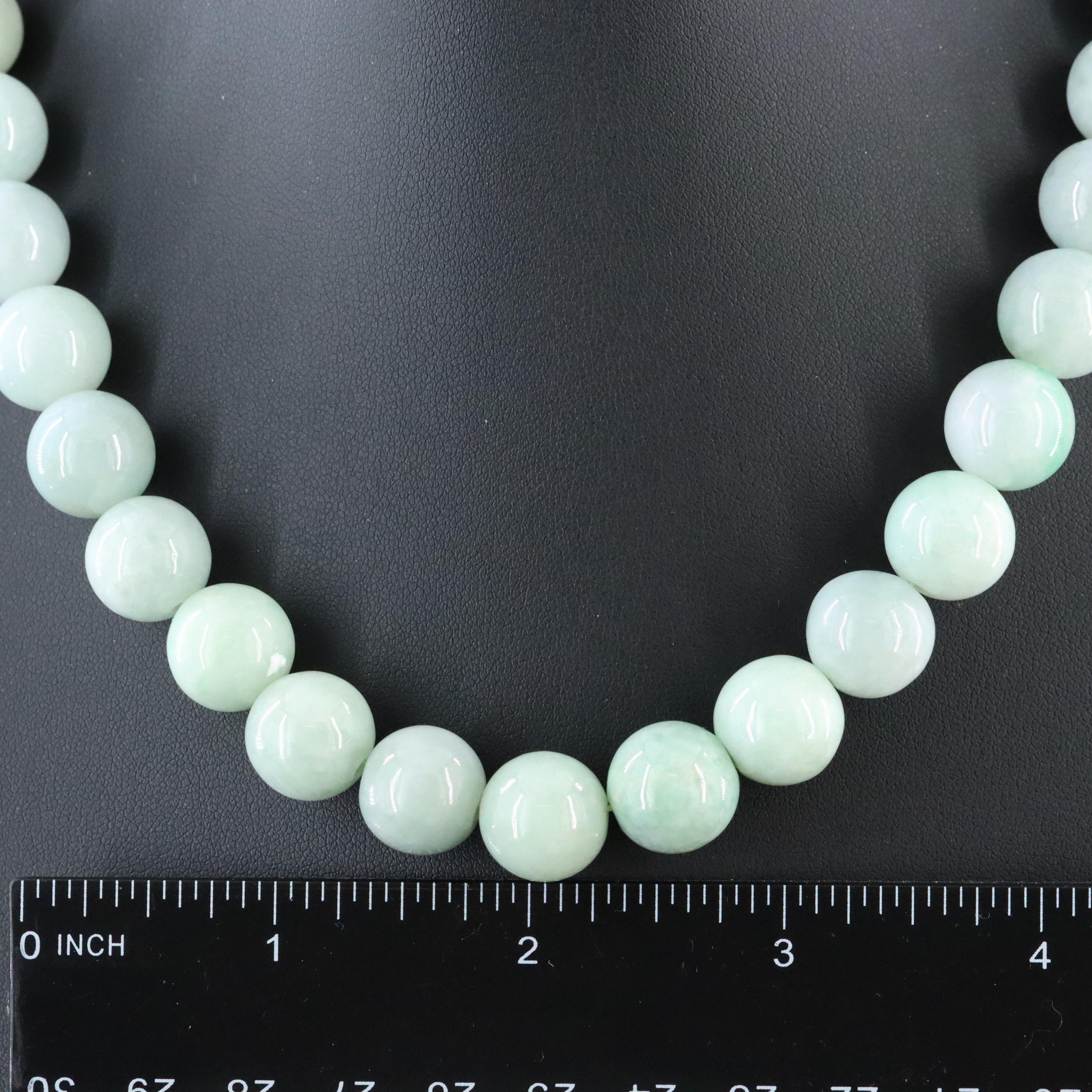 Jadeite Beaded Necklace