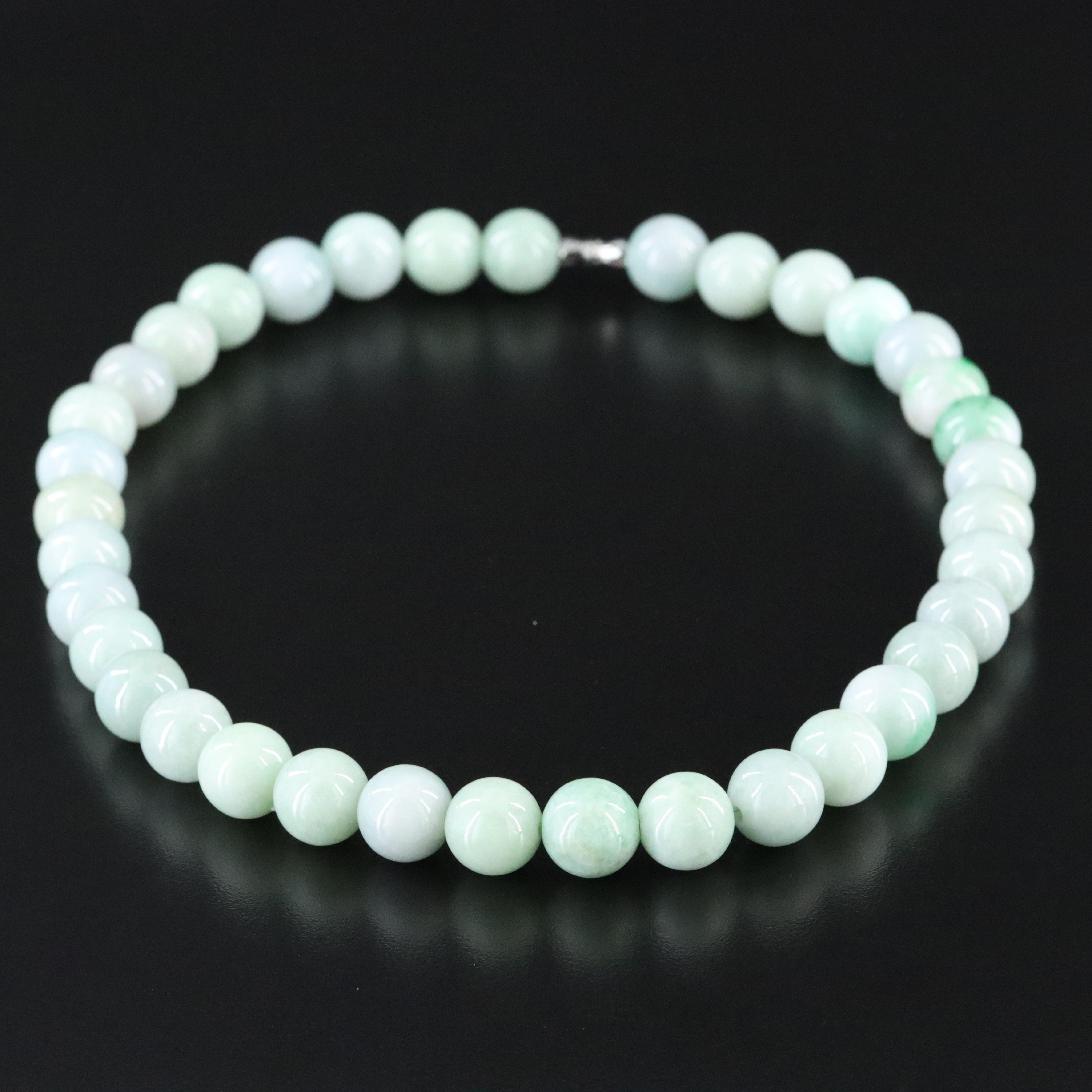 Jadeite Beaded Necklace