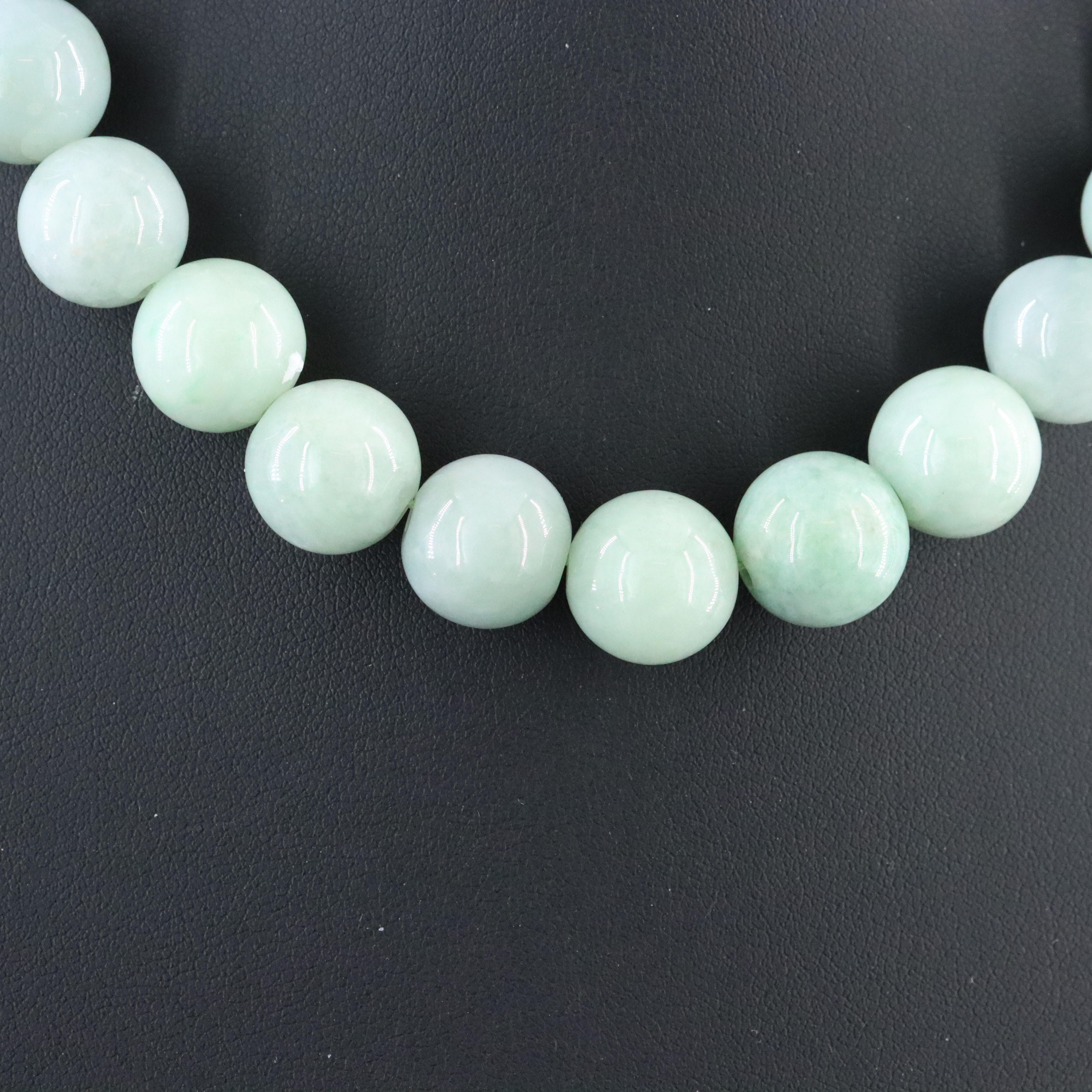 Jadeite Beaded Necklace