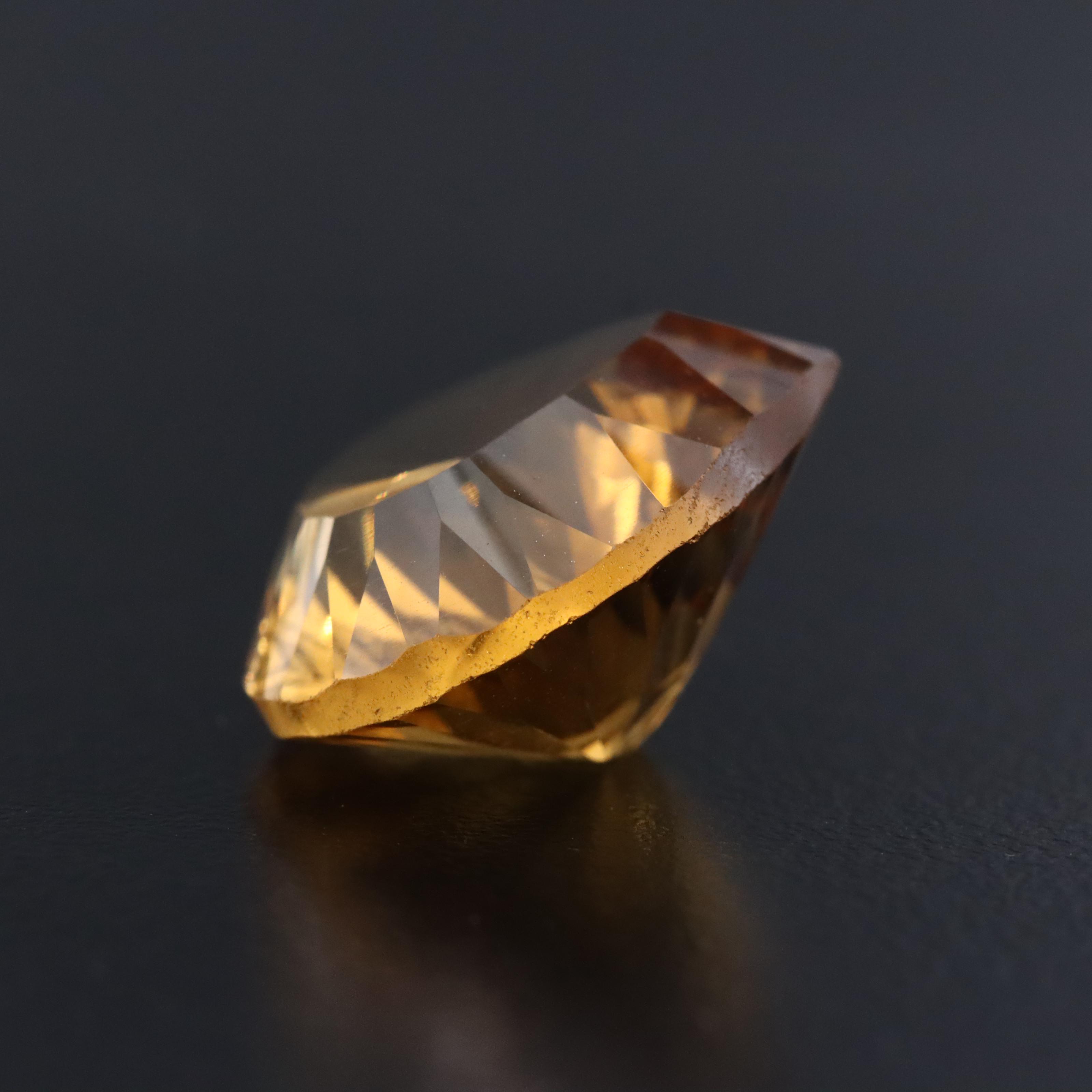 Loose 13.61 CT Citrine