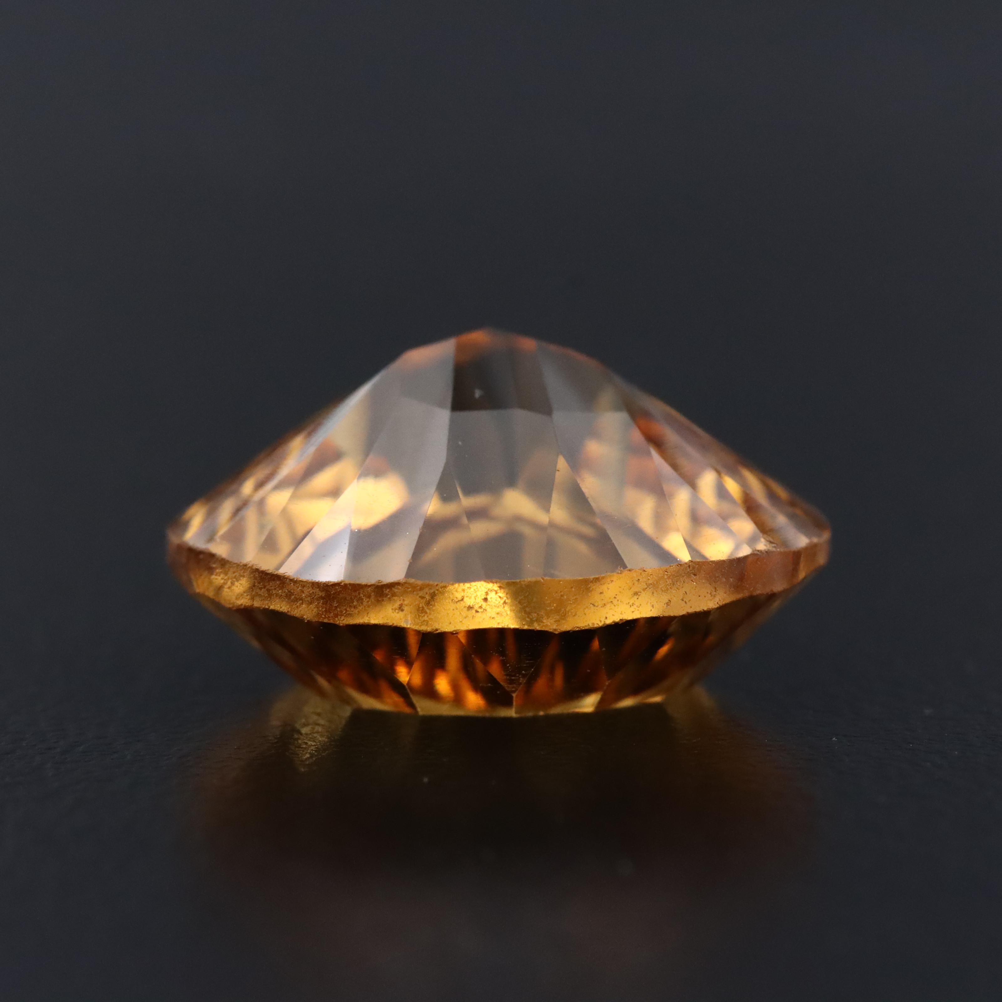 Loose 13.61 CT Citrine