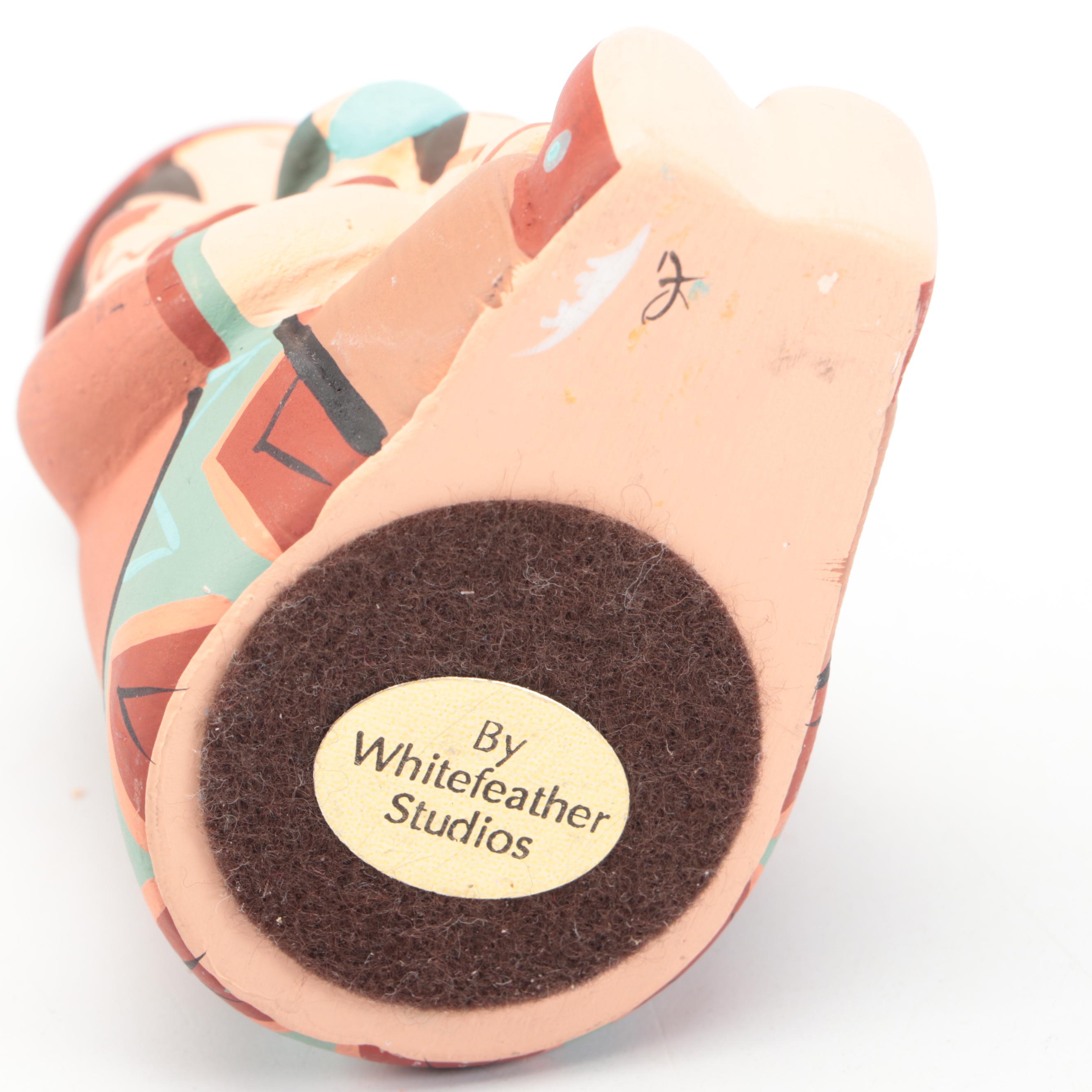 Cleo Teissedre, Other Storytellers with DeGrazia Votive Holder, Goebel Figurine