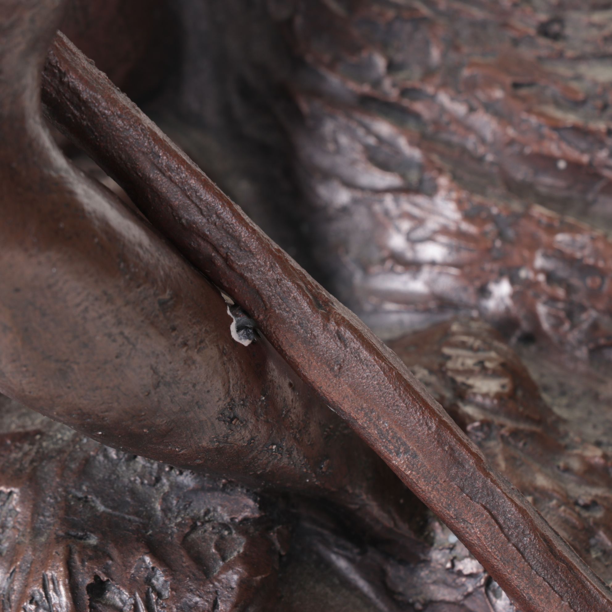 Plaster "The End of the Trail" Sculpture After James Earle Fraser, 1984