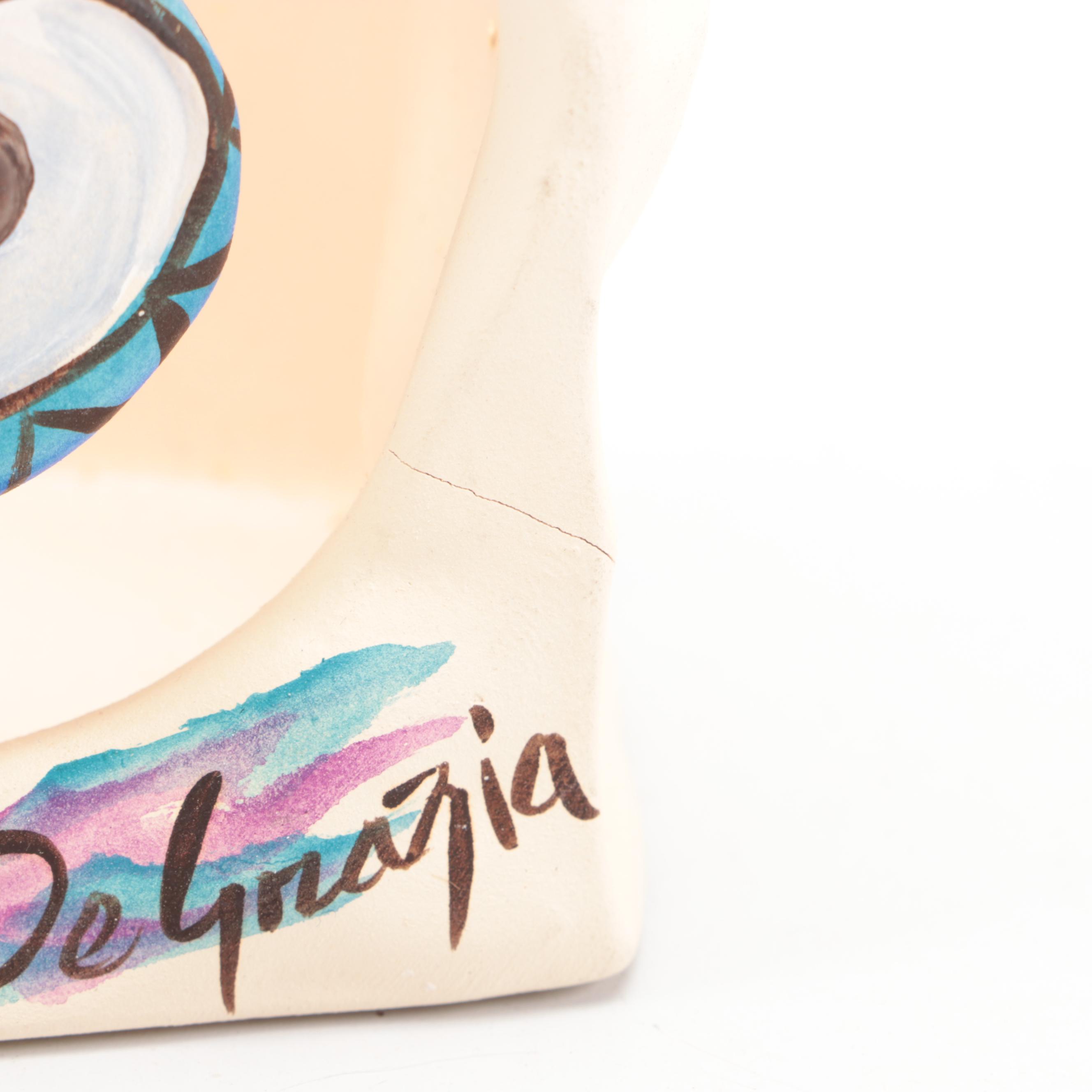 Cleo Teissedre, Other Storytellers with DeGrazia Votive Holder, Goebel Figurine