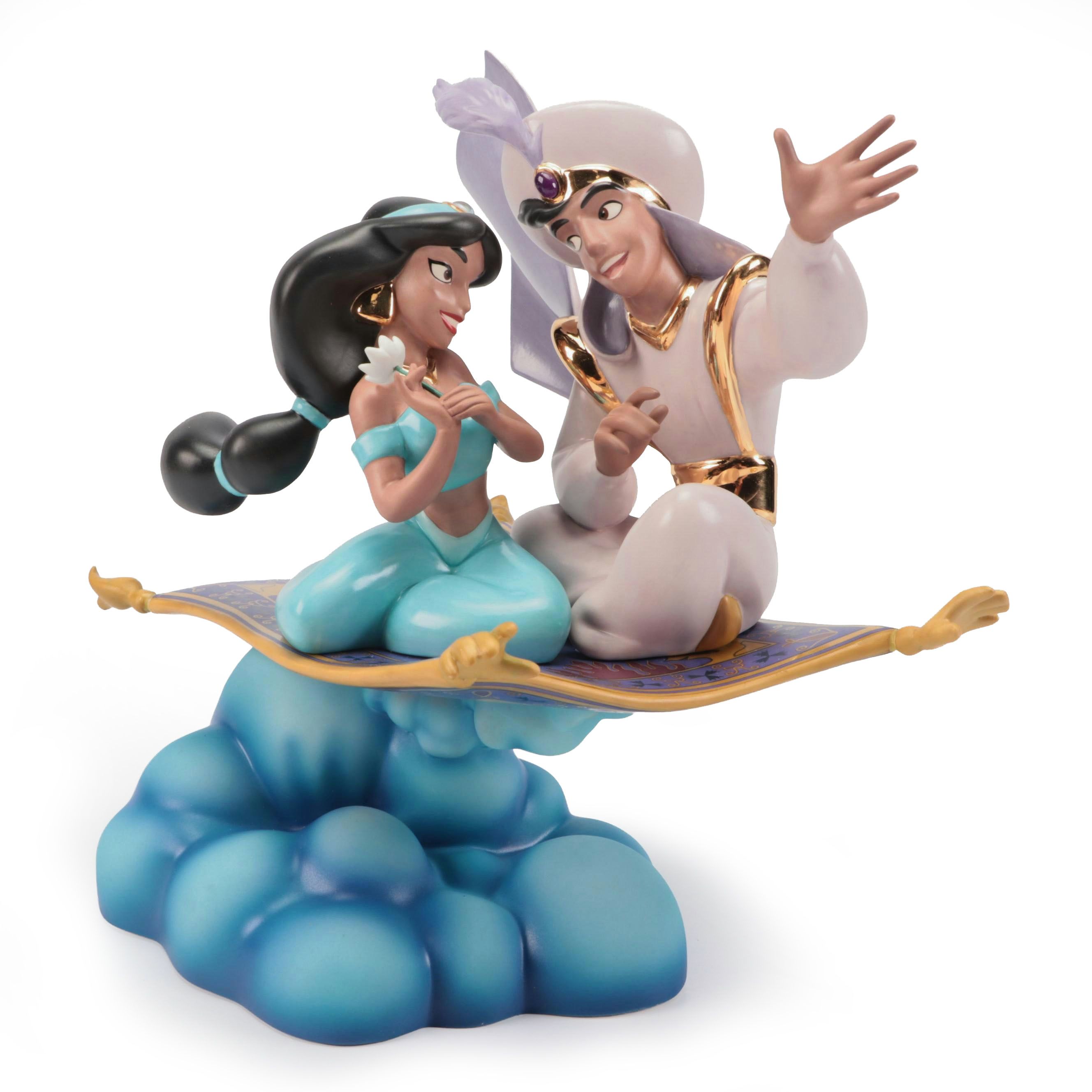 Walt Disney Aladdin Limited Edition "A Whole New World" Porcelain Figure