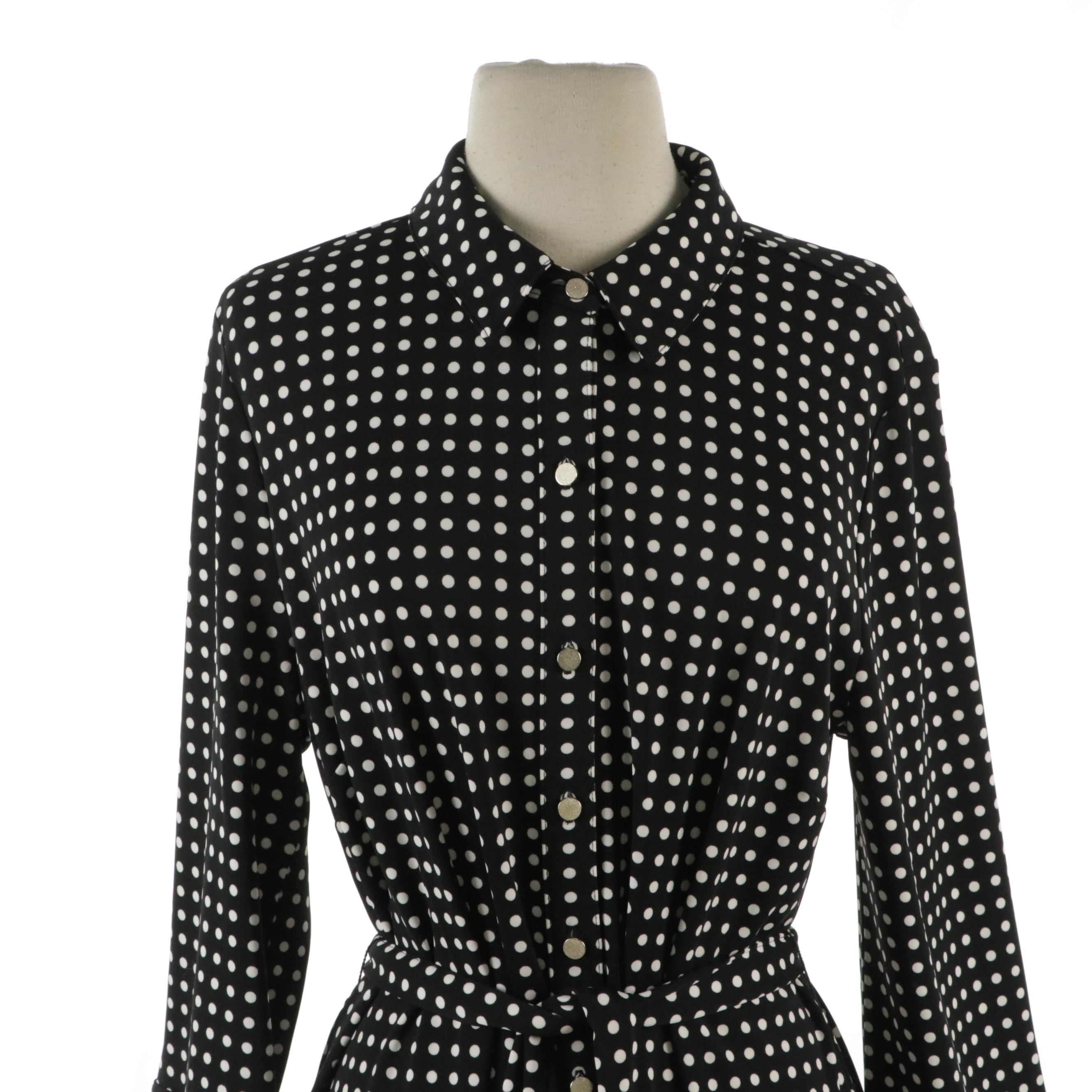 Cabi and Talbots Midi Dresses with Tie Belts