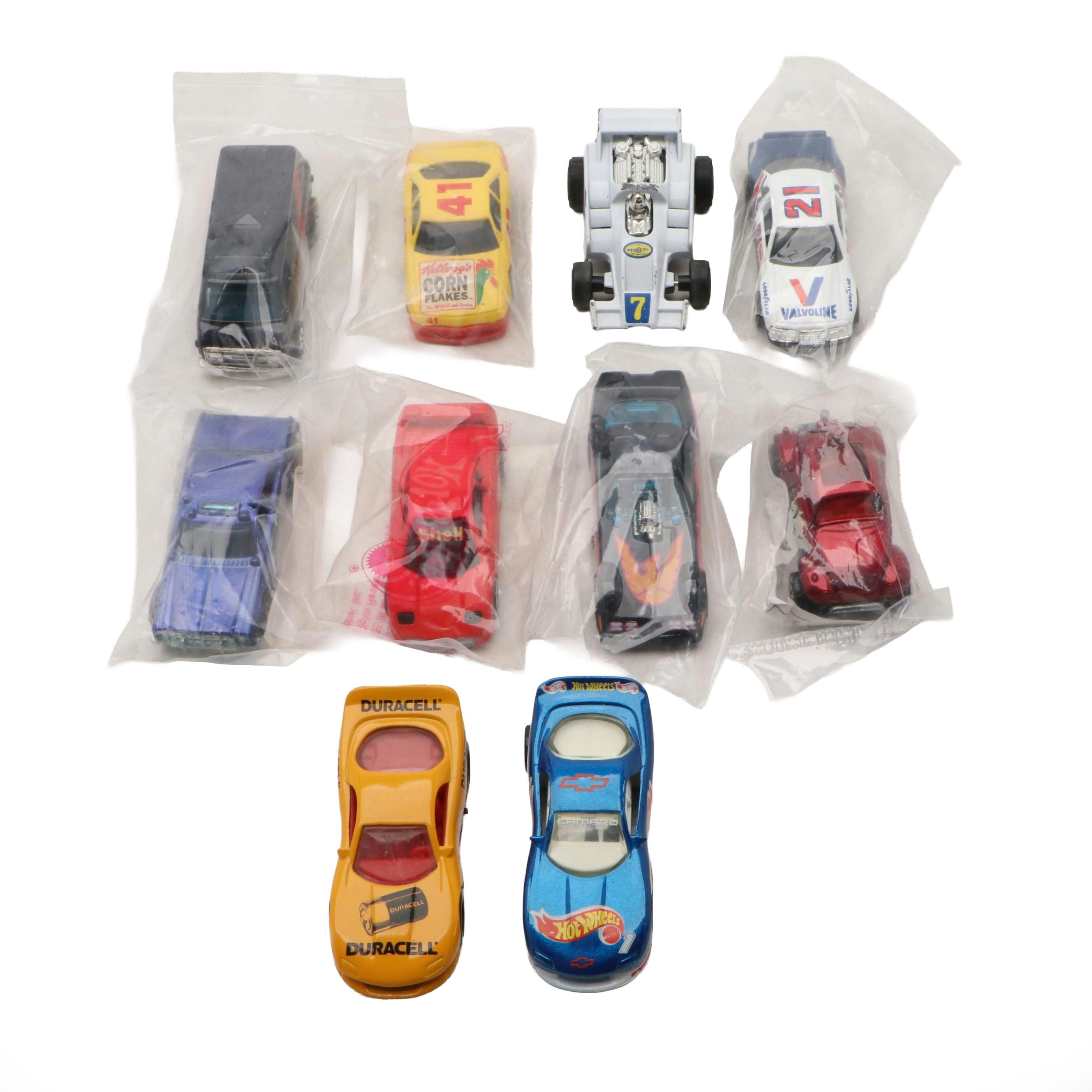 Hot Wheels "Firebird Funny Car," "Mach 7" and More Toy Cars
