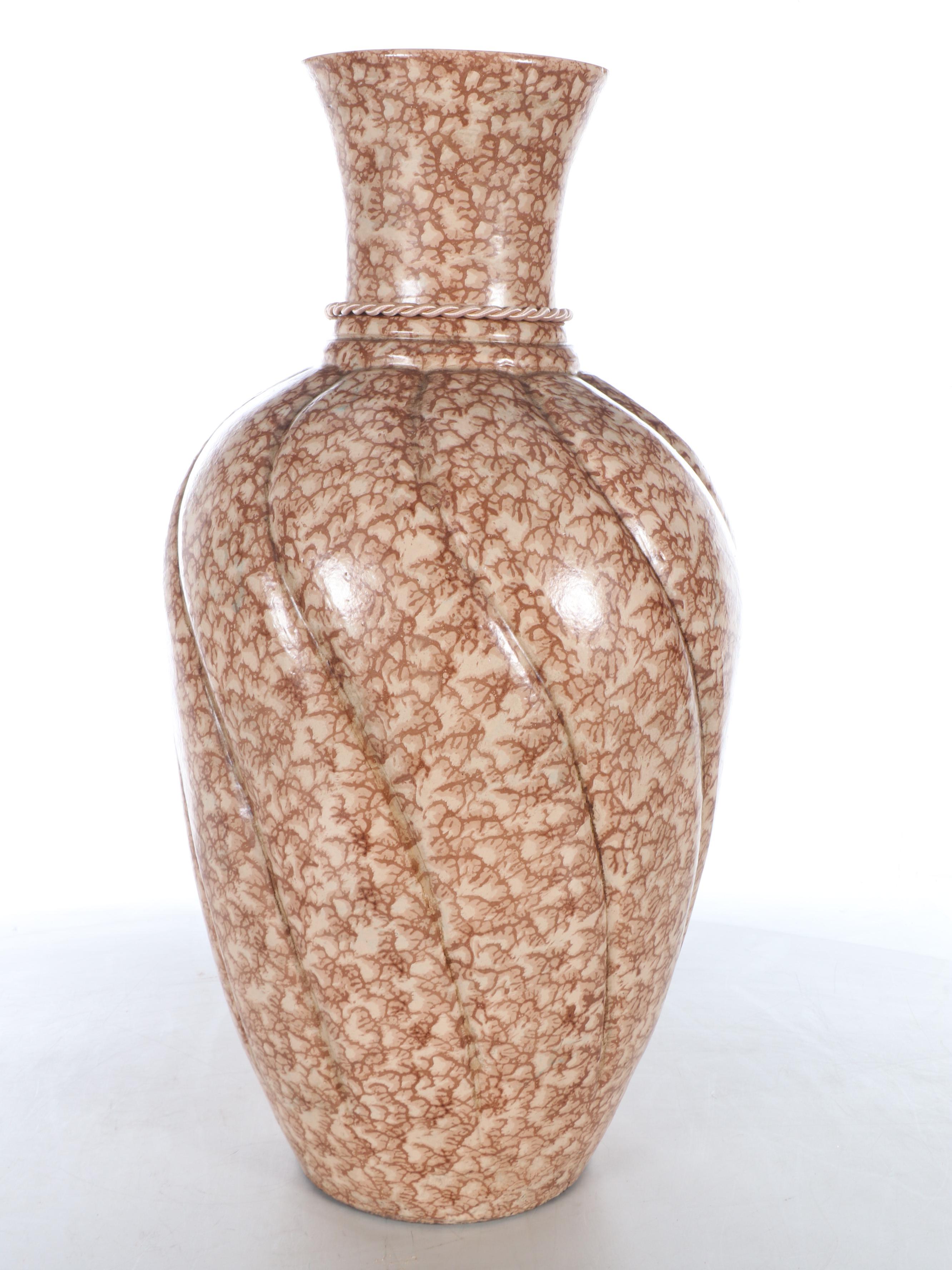 Large Ceramic Floor Vase