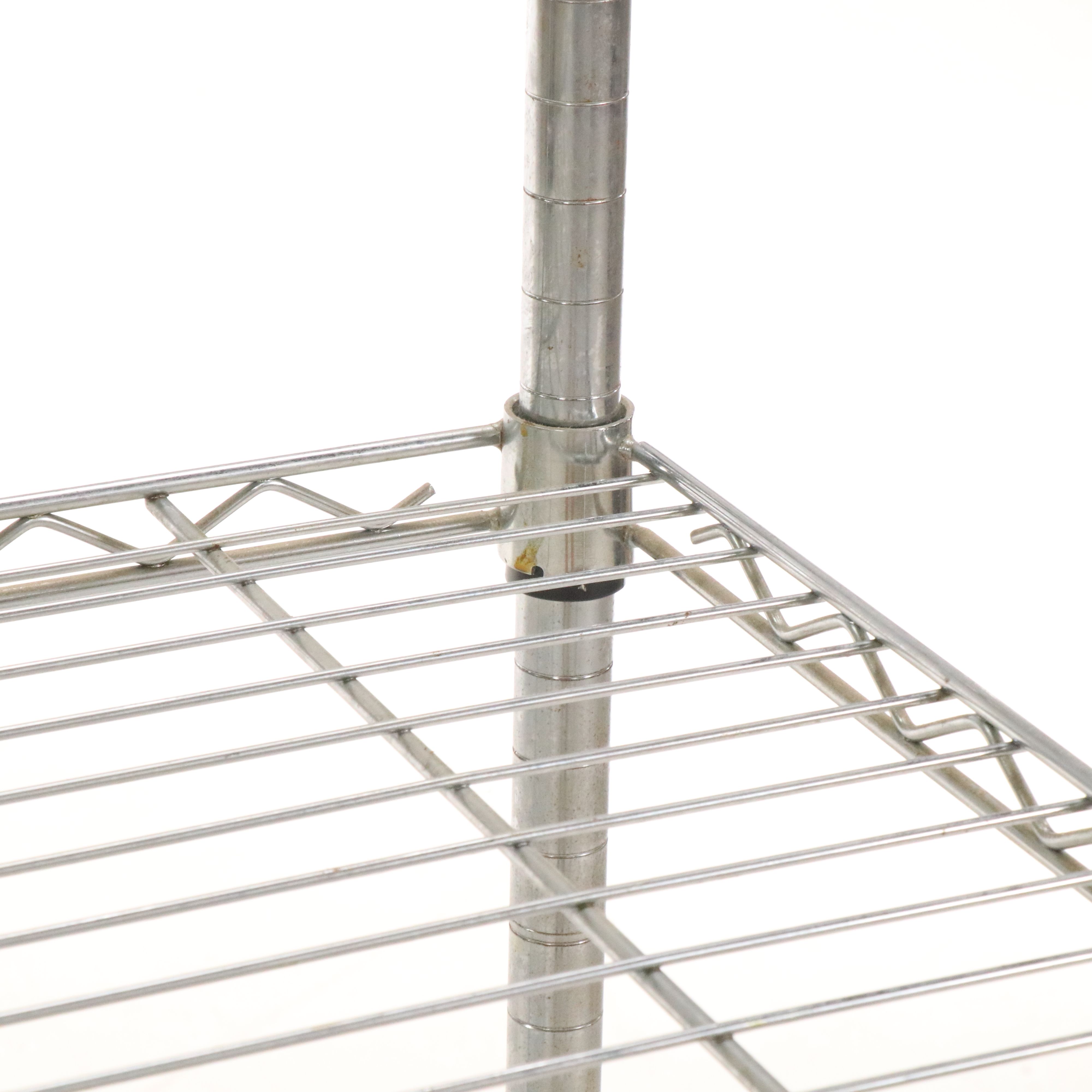 Industrial Chrome ShelfTech NSF Metal Wire Baker's Rack