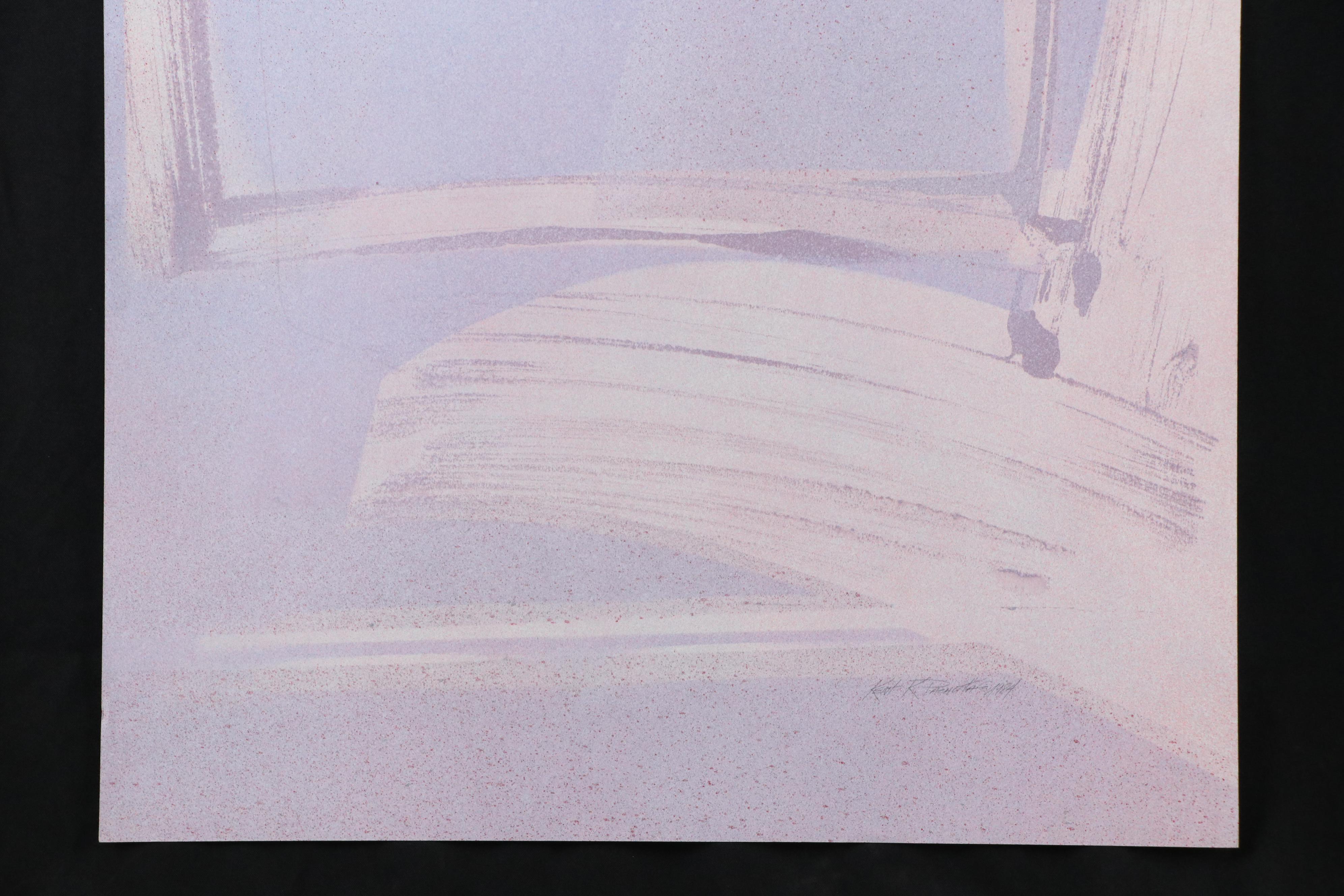 Kent Pachuta Abstract Mixed Media, 1984