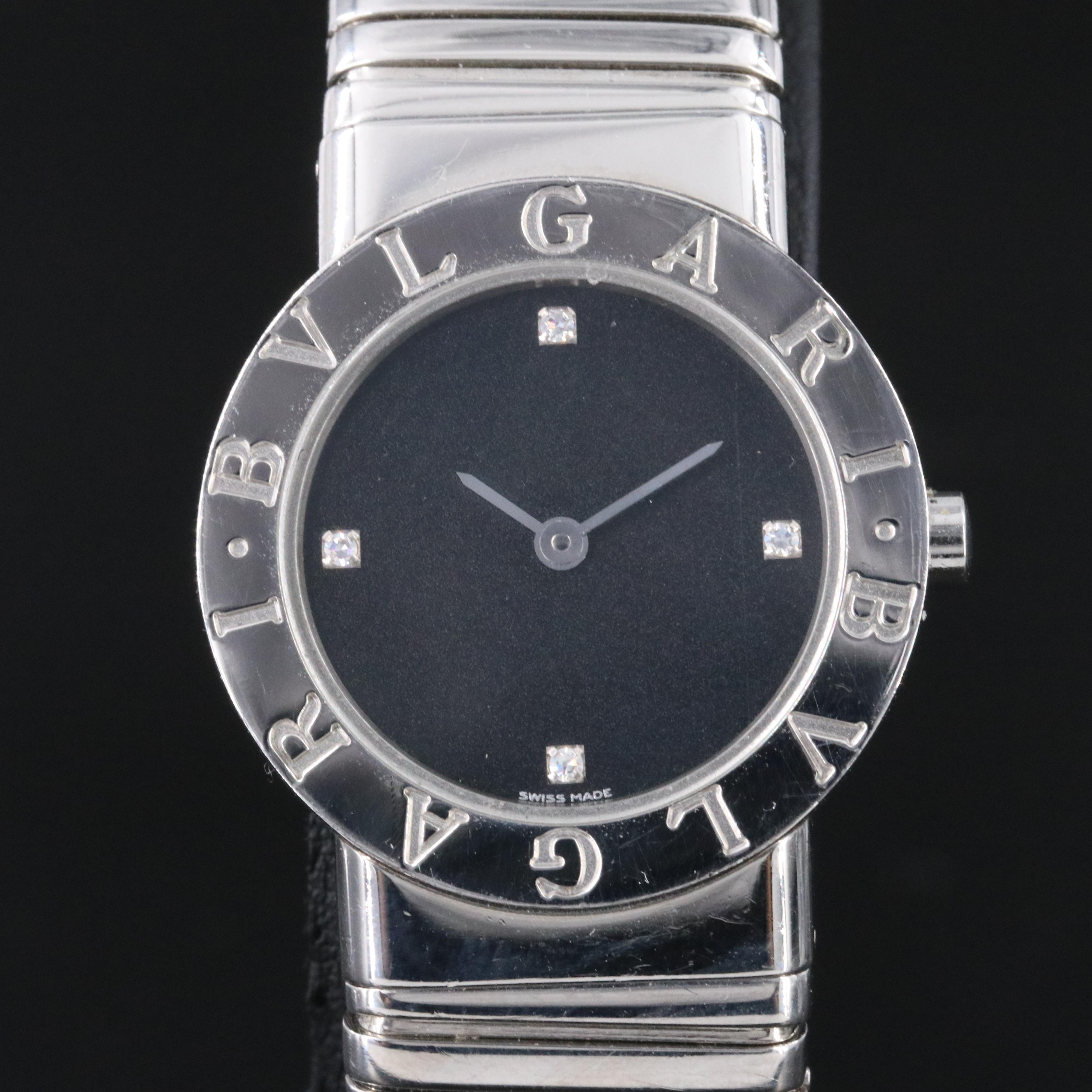 BVLGARI Tubogas Diamond Watch