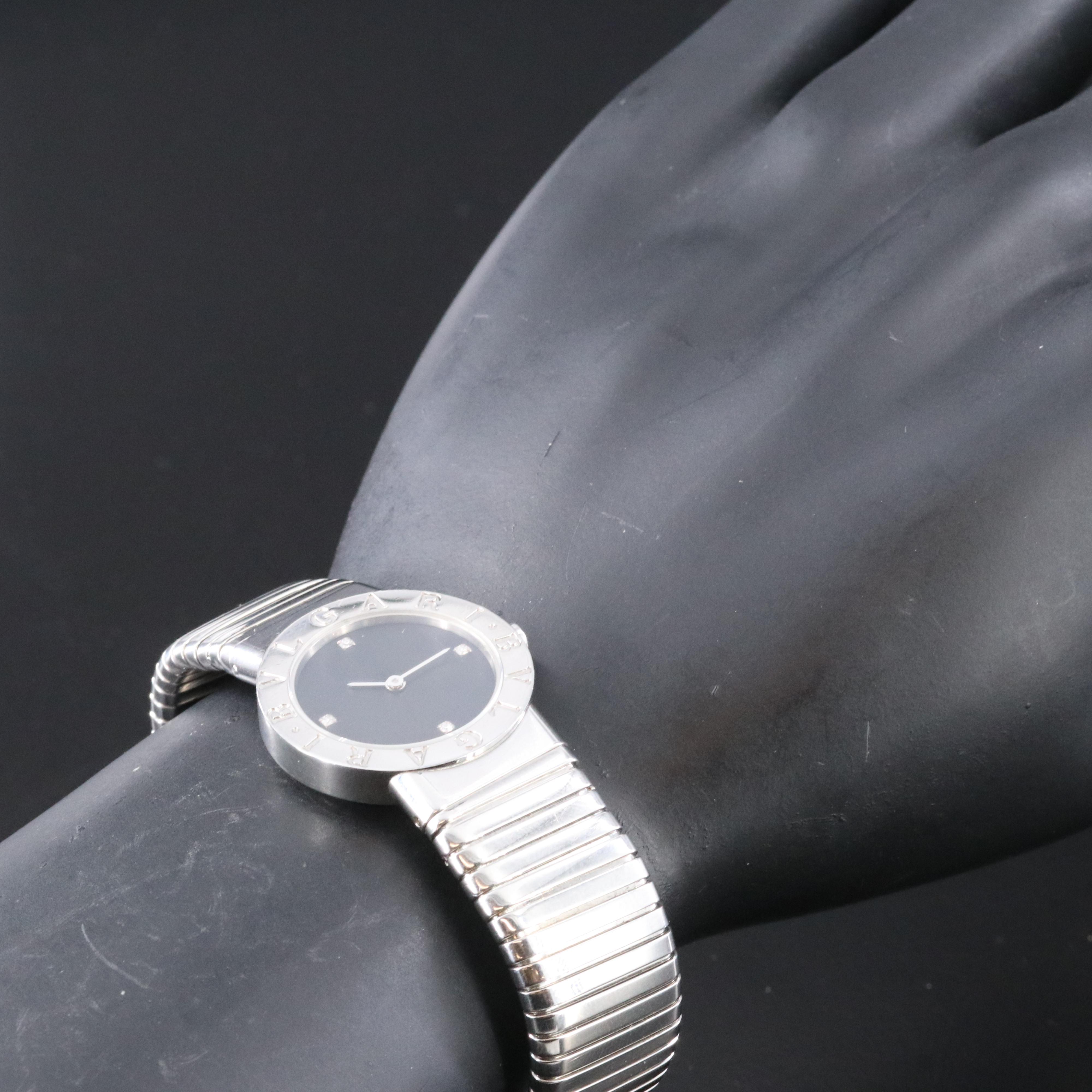 BVLGARI Tubogas Diamond Watch