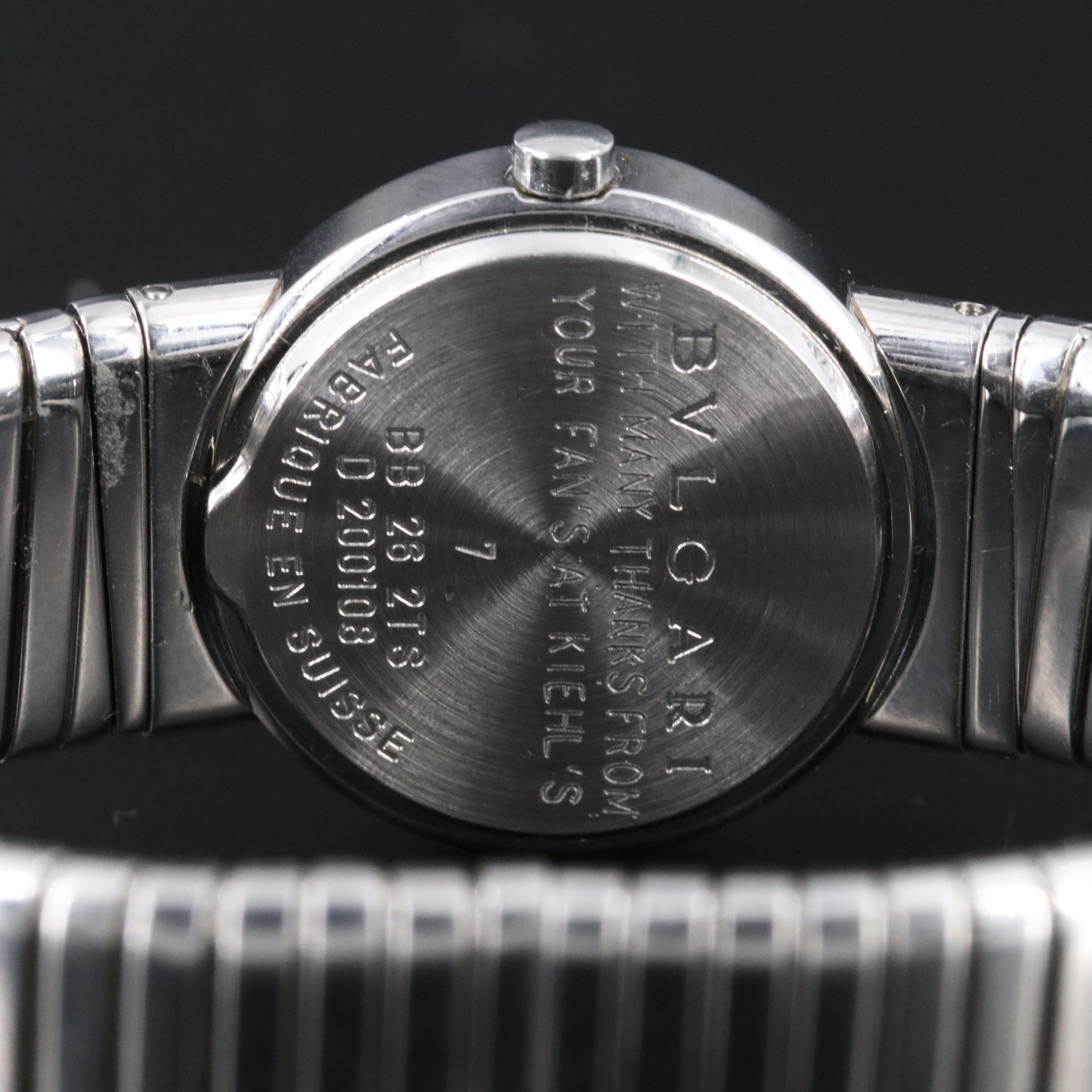 BVLGARI Tubogas Diamond Watch