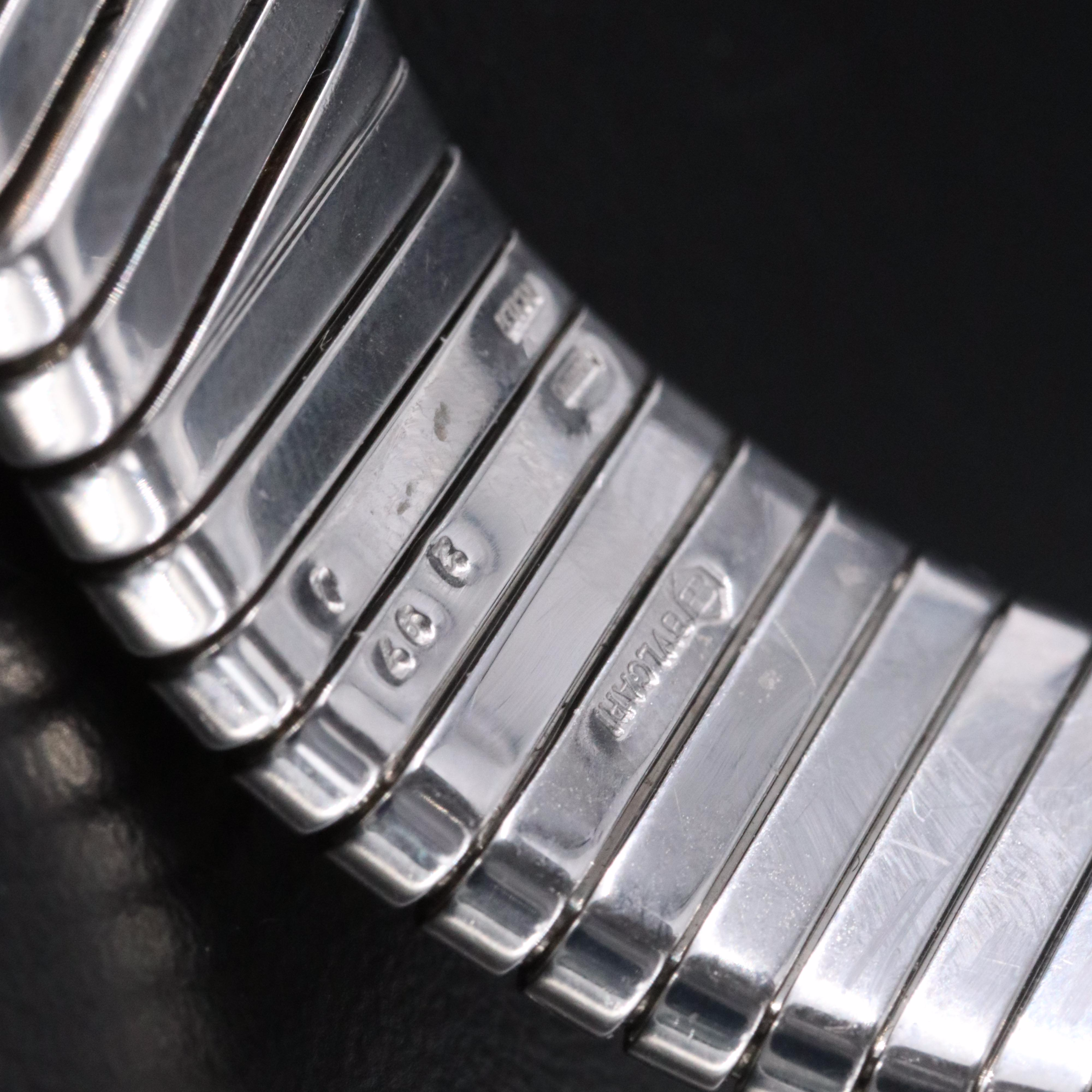 BVLGARI Tubogas Diamond Watch