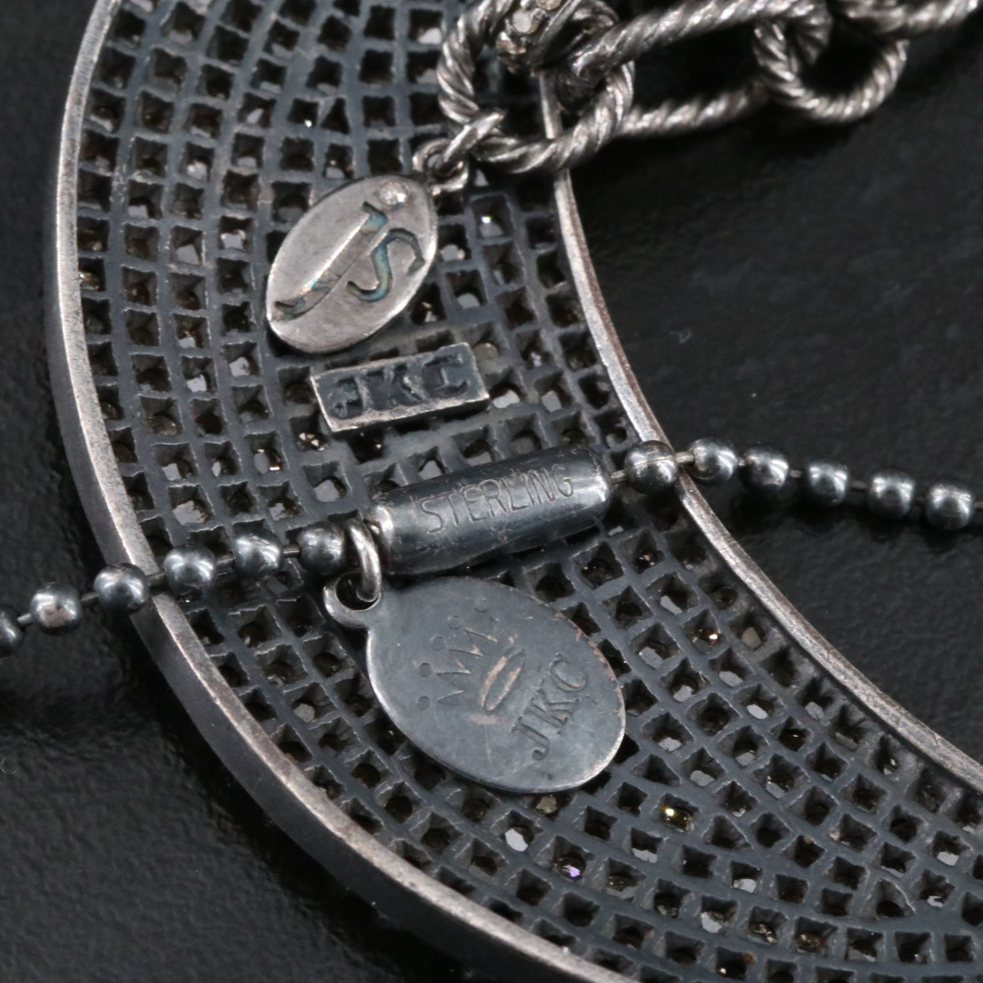 Jessica Kagan Cushman Featured in Sterling Diamond Necklace and Bracelet