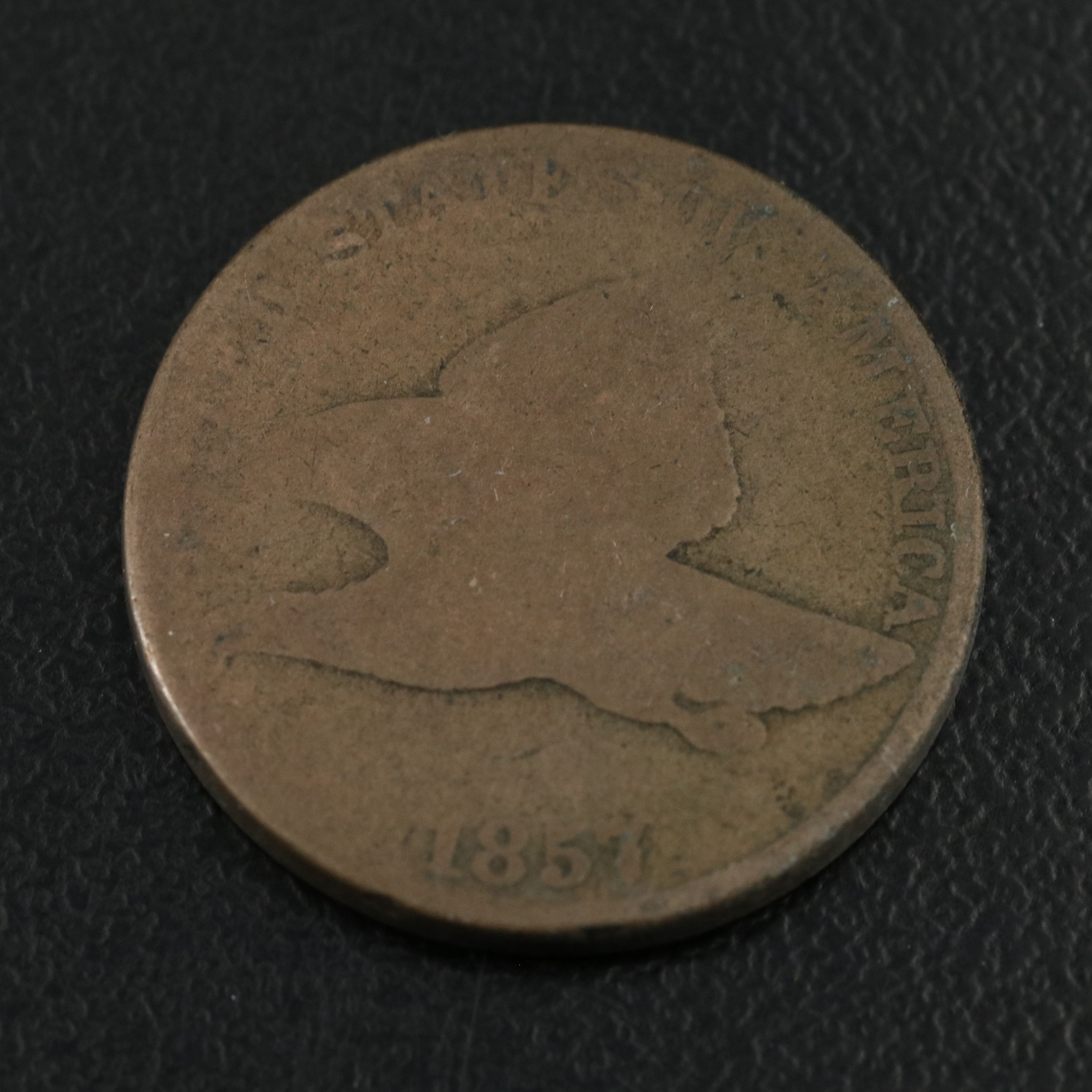 Three 1857 Flying Eagle Cents