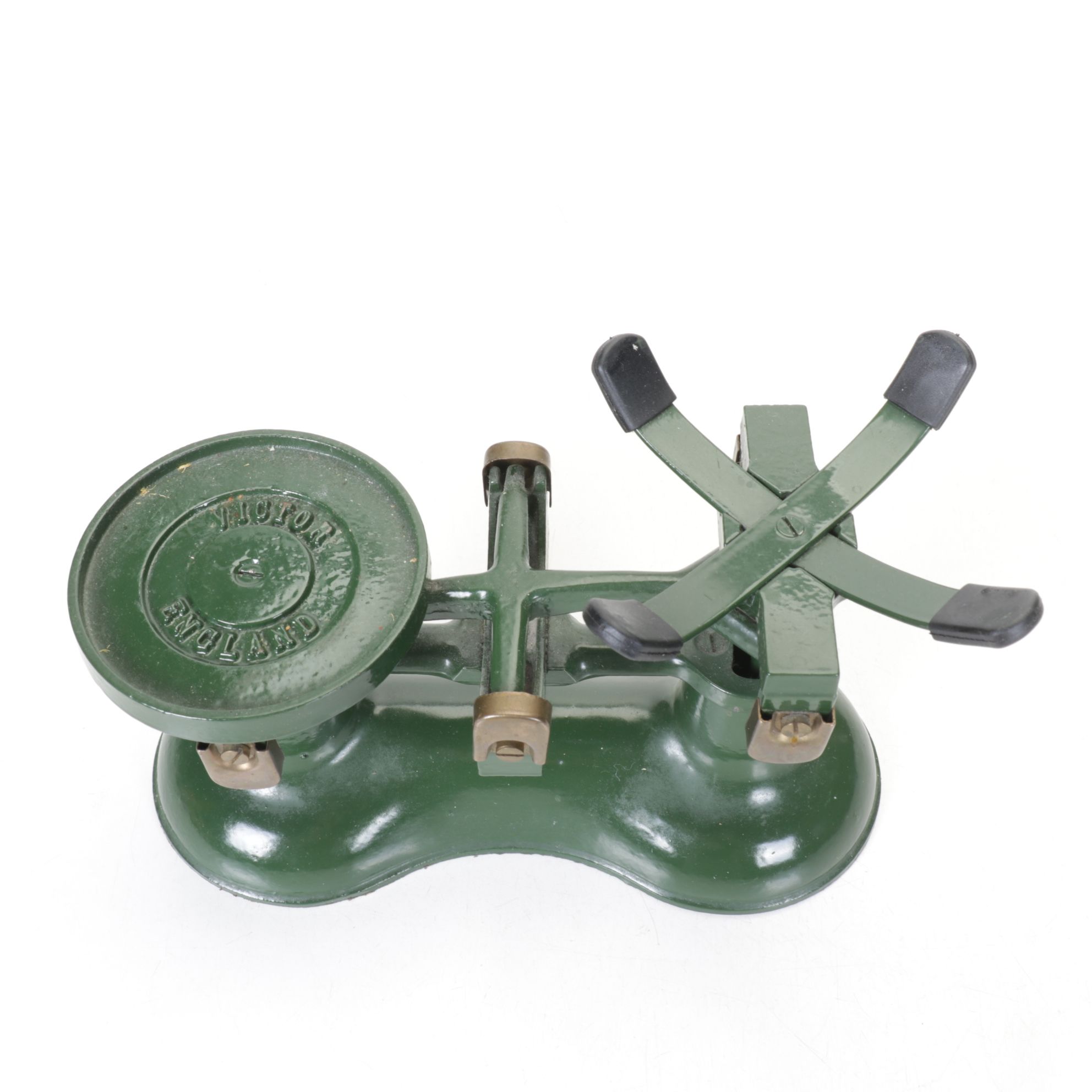 Victor Kitchen Scale with Brass Bowl, Mid-20th Century