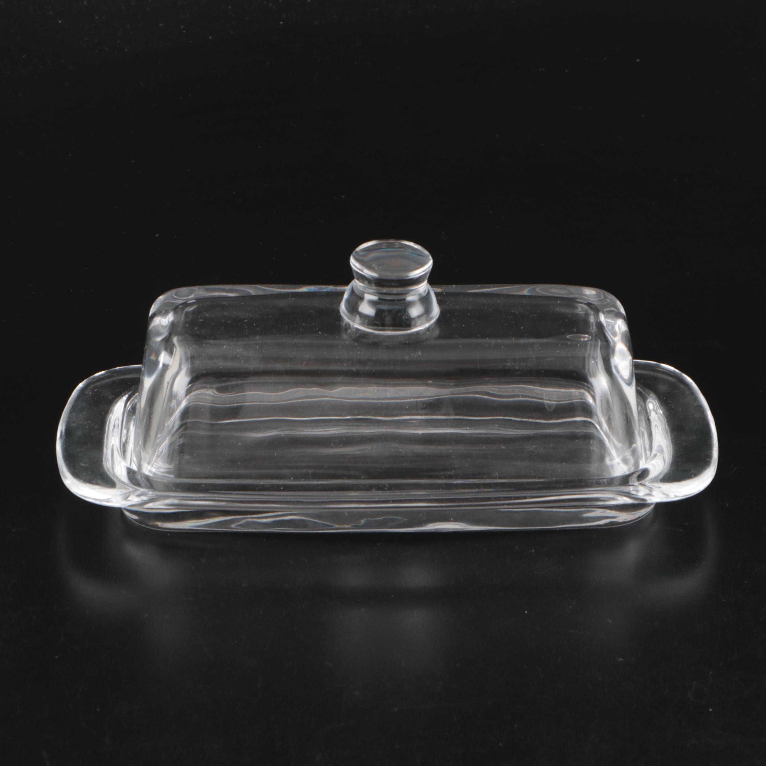 Anchor Hocking Glass Gravy Boat with Krosno Ladle and Other Table Accessories