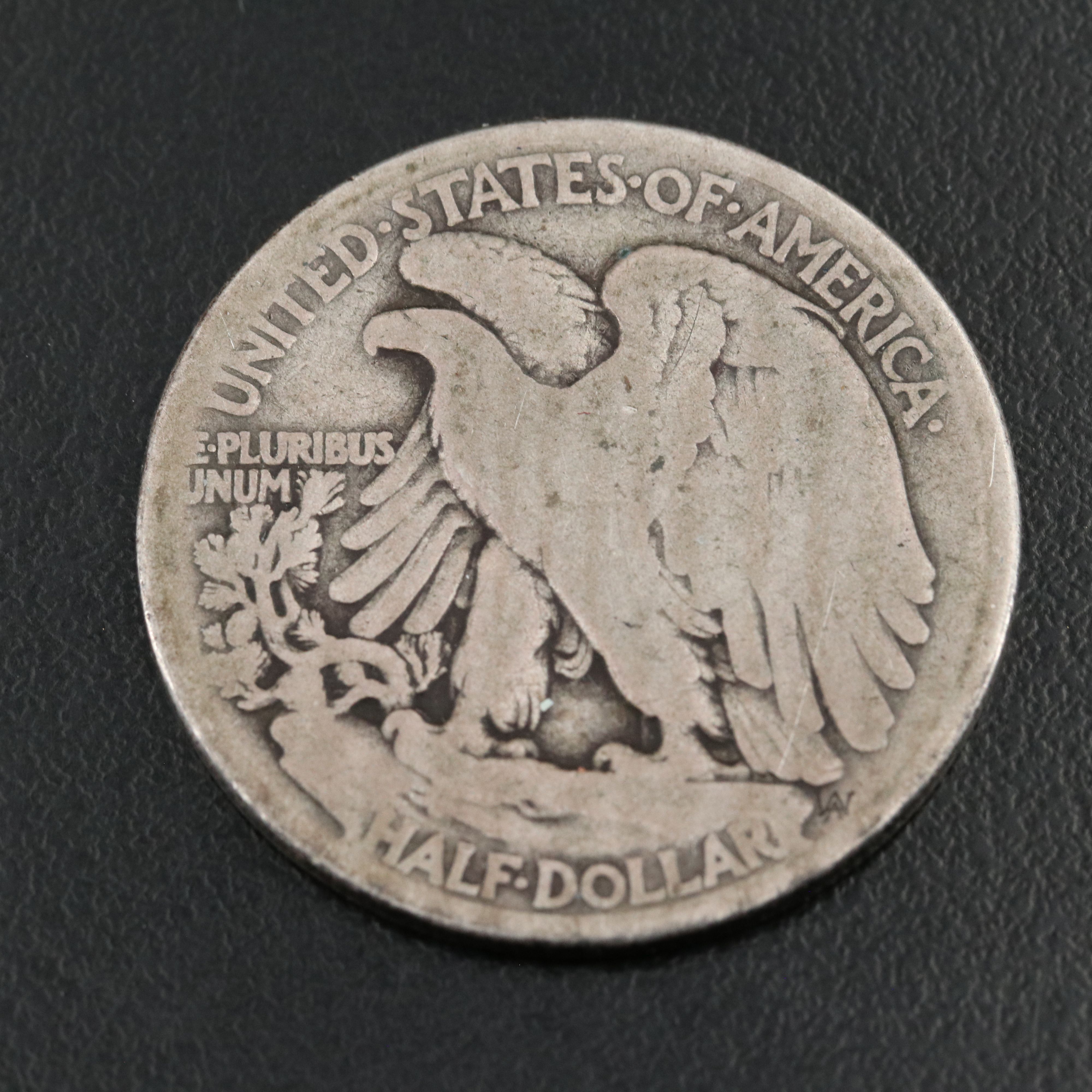 Three Different 1916 Walking Liberty Half Dollars