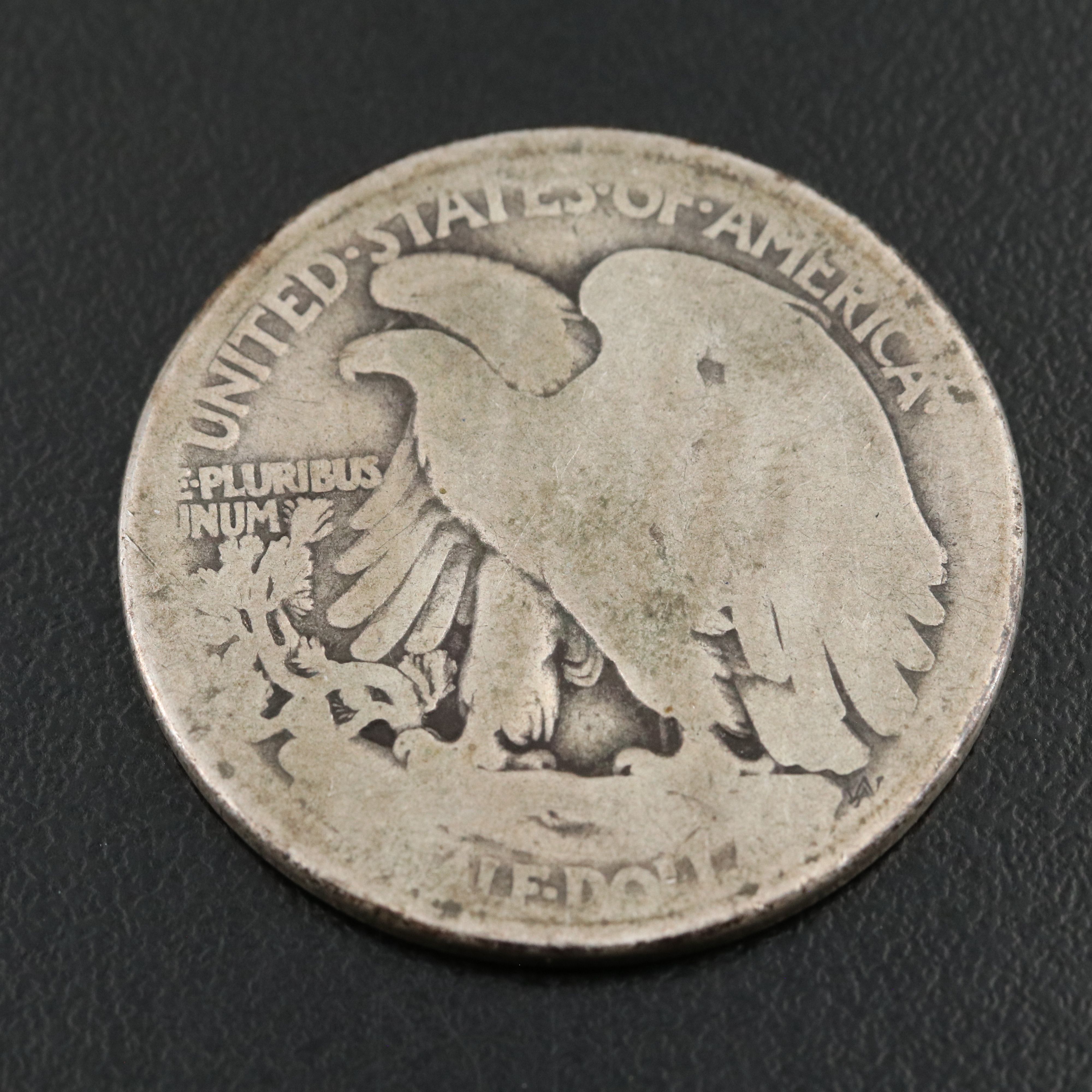 Three Different 1916 Walking Liberty Half Dollars