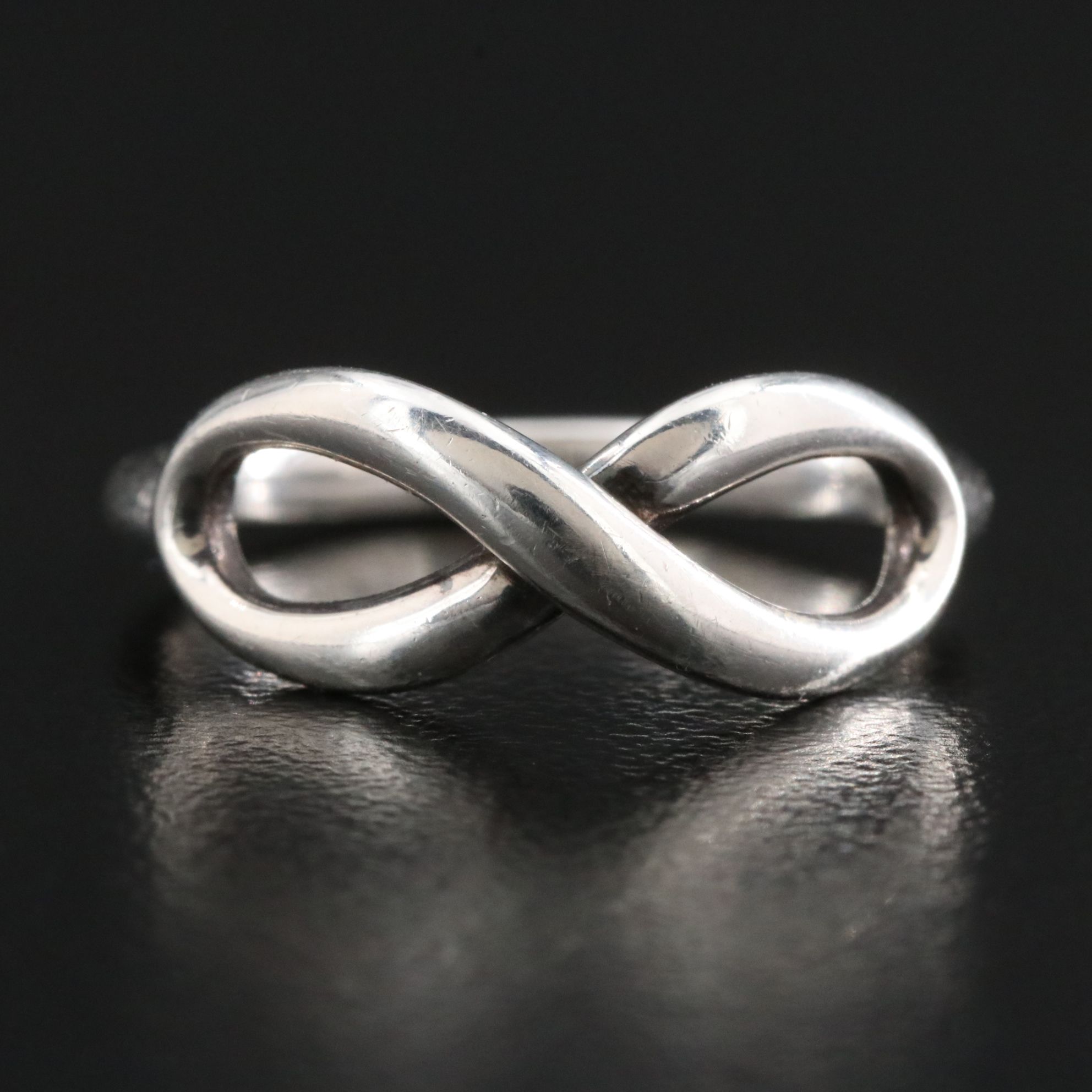 Tiffany & Co. Sterling Infinity Ring