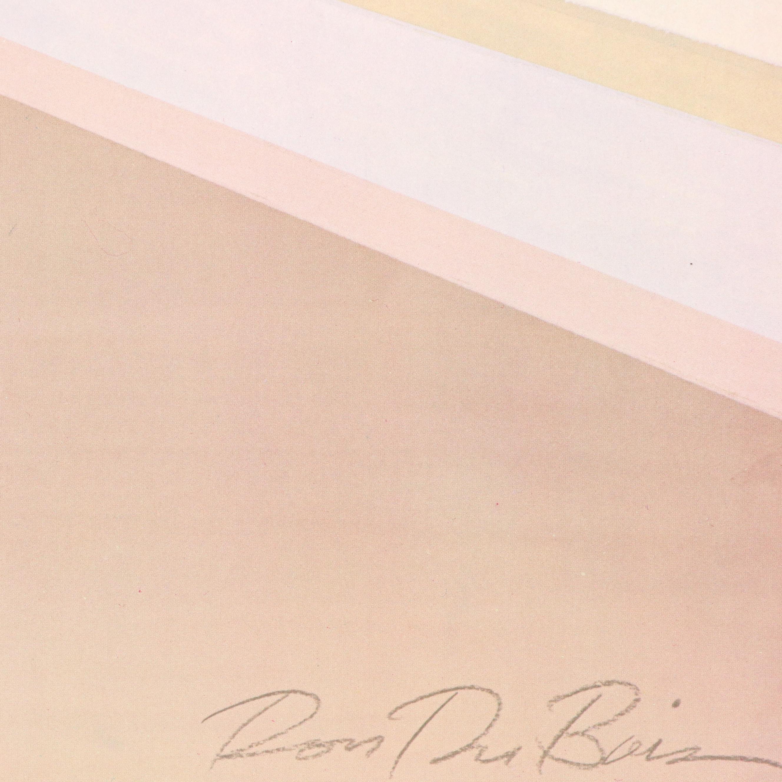 Ron DuBois Offset Lithographs of Stylized Interior Scenes, 1984