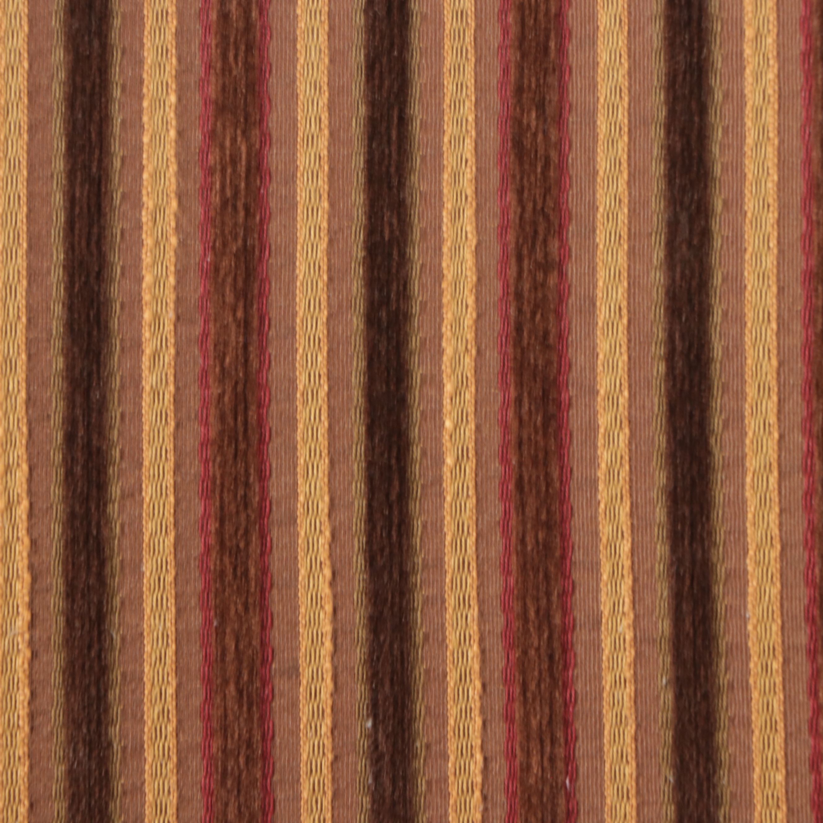 Hickorycraft Stripe Upholstered Wingback Armchair