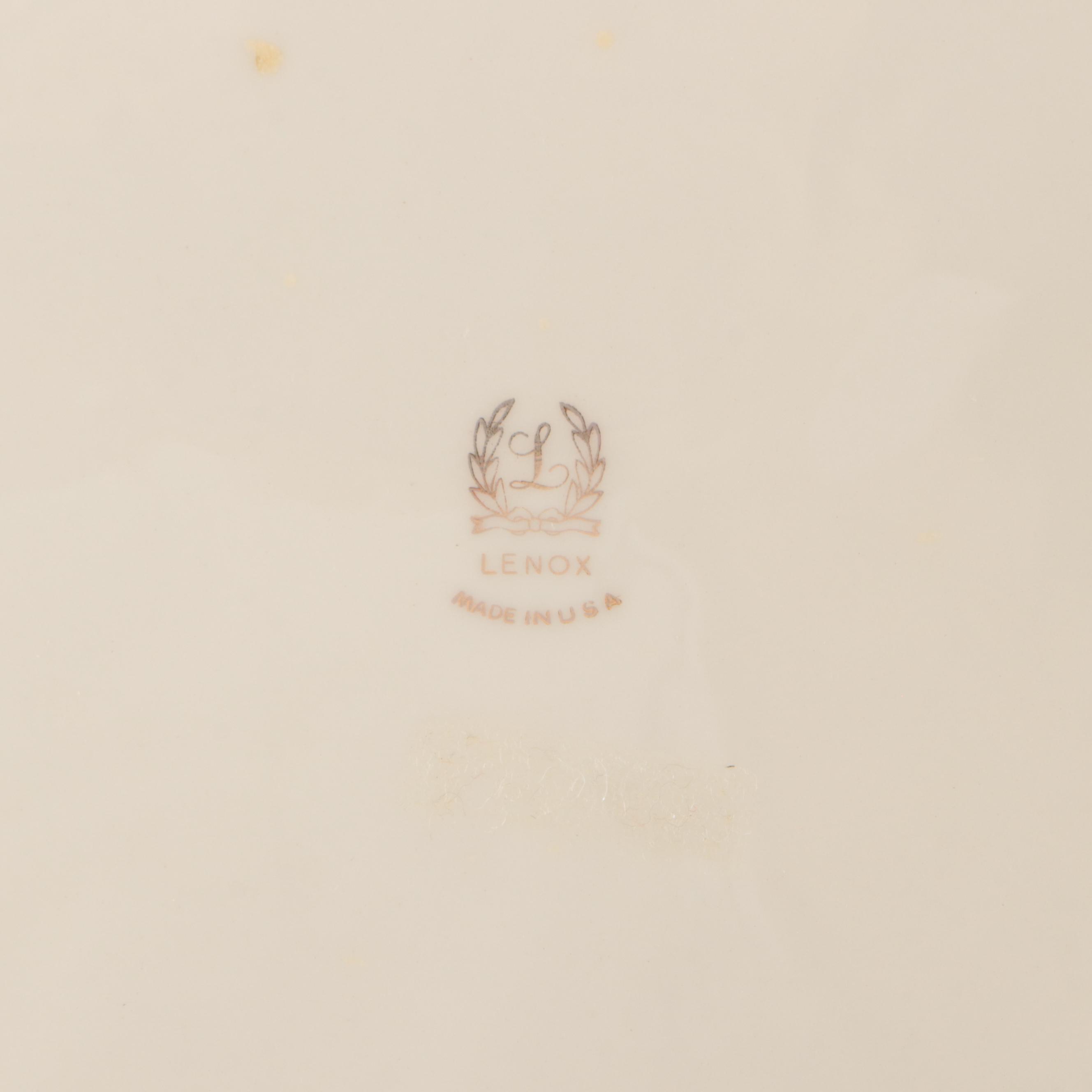 Lenox Gilt Cream Body Porcelain Vases and Home Décor