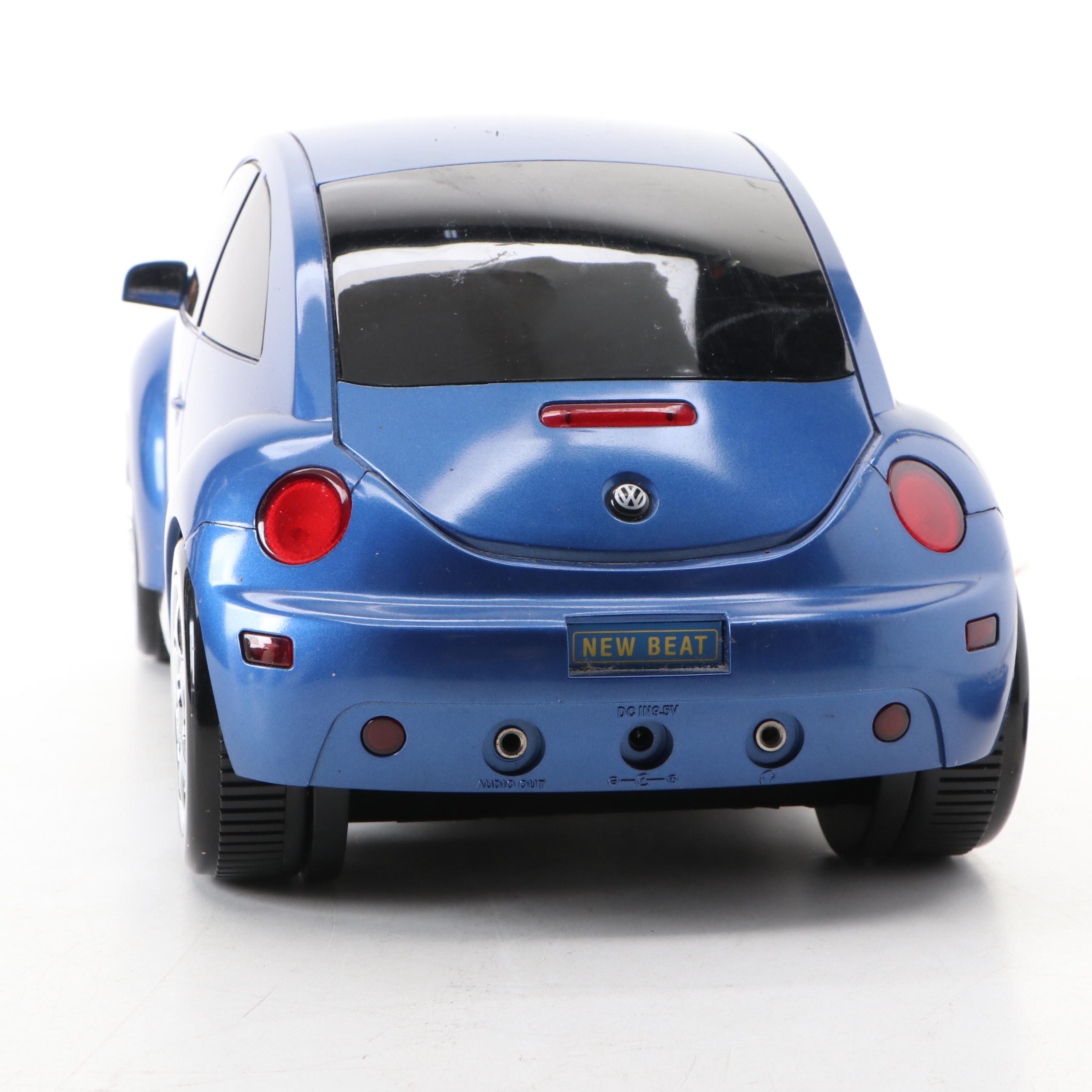 Sharper Image Model GT113 VW Beetle CD and Radio System with Alarm Clock