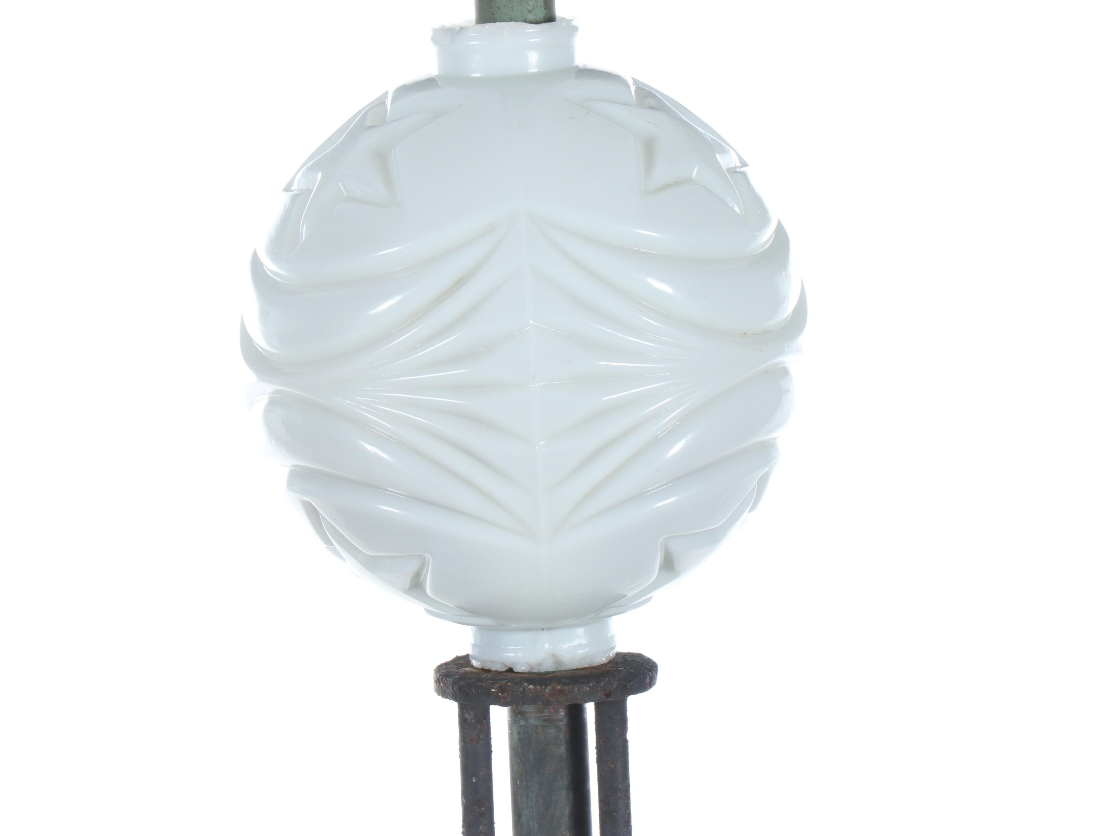 Metal and Glass Lightning Rods