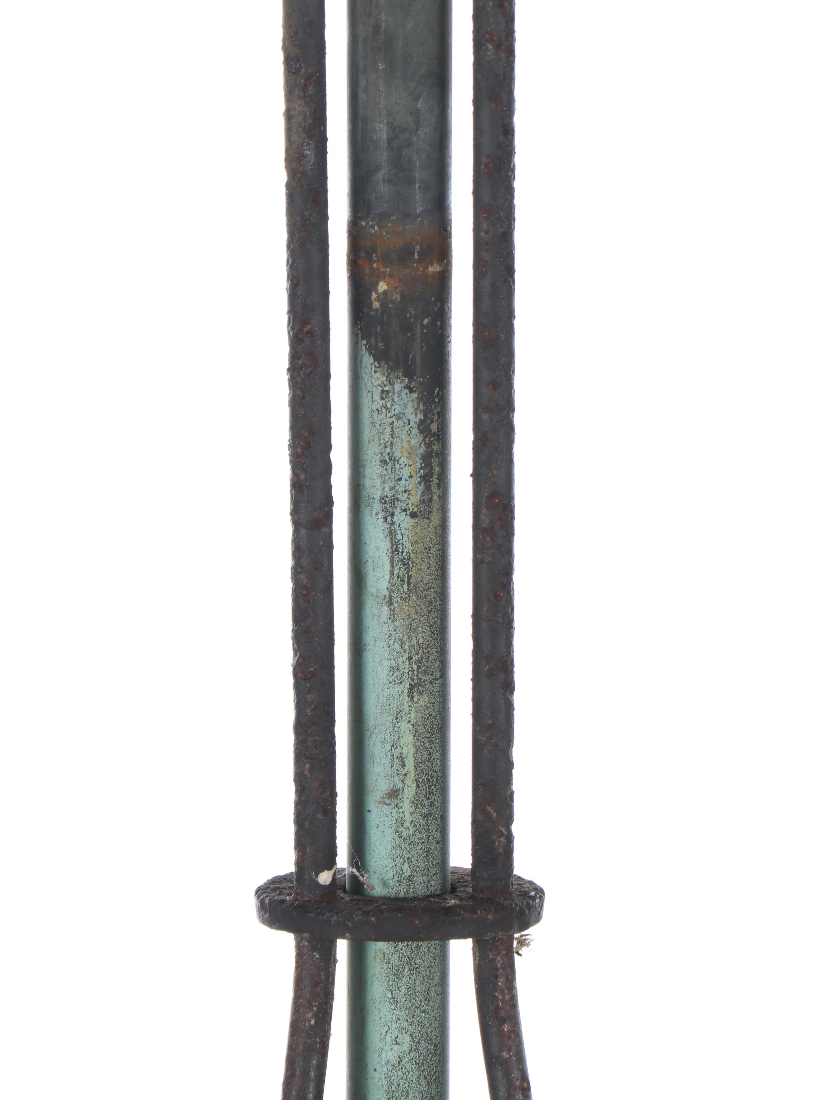 Metal and Glass Lightning Rods