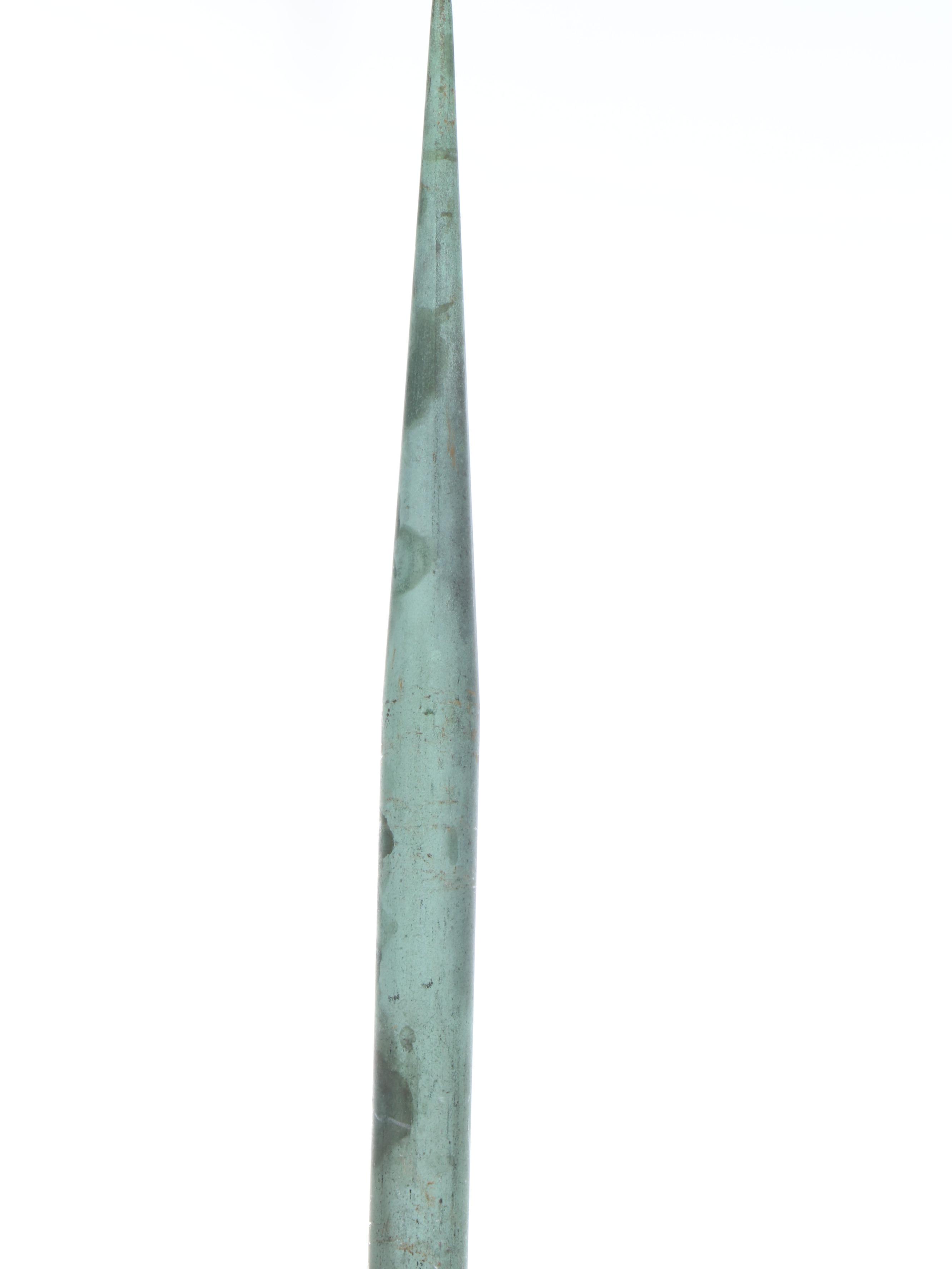 Metal and Glass Lightning Rods