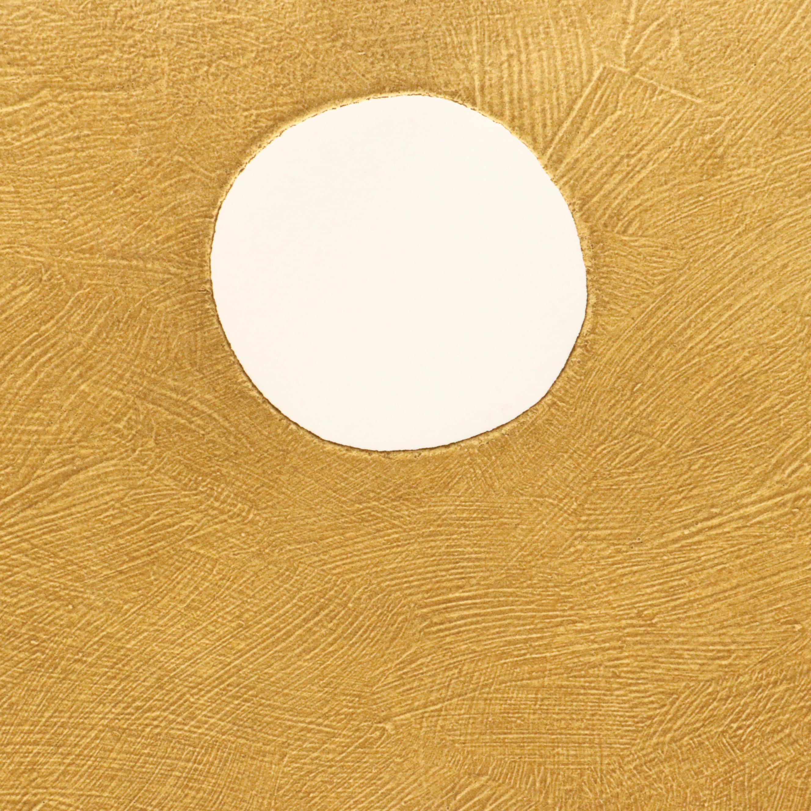 Peter Keefer Collagraphs of Southwestern Landscapes "Taos XL" and "Taos XVII"