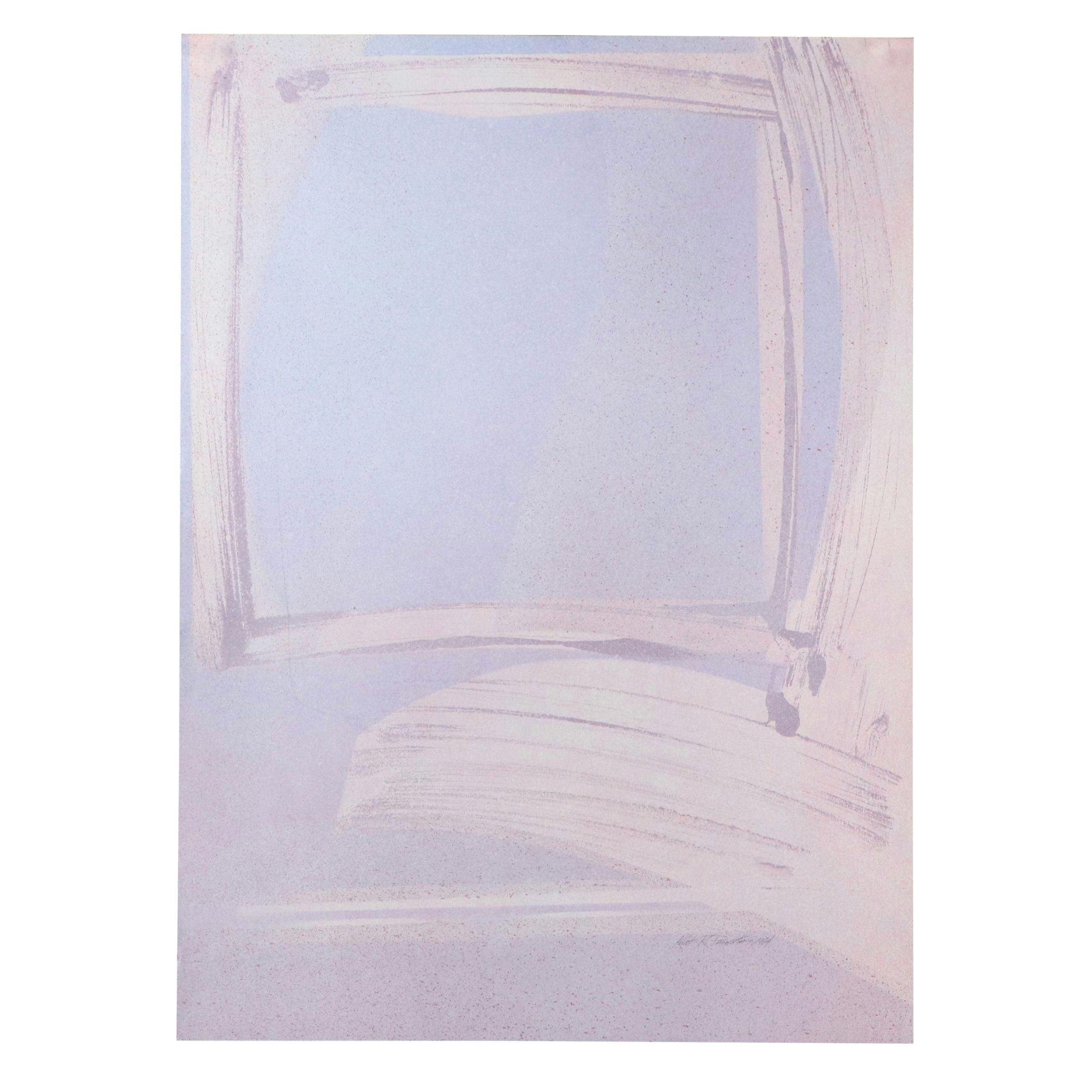 Kent Pachuta Abstract Mixed Media, 1984