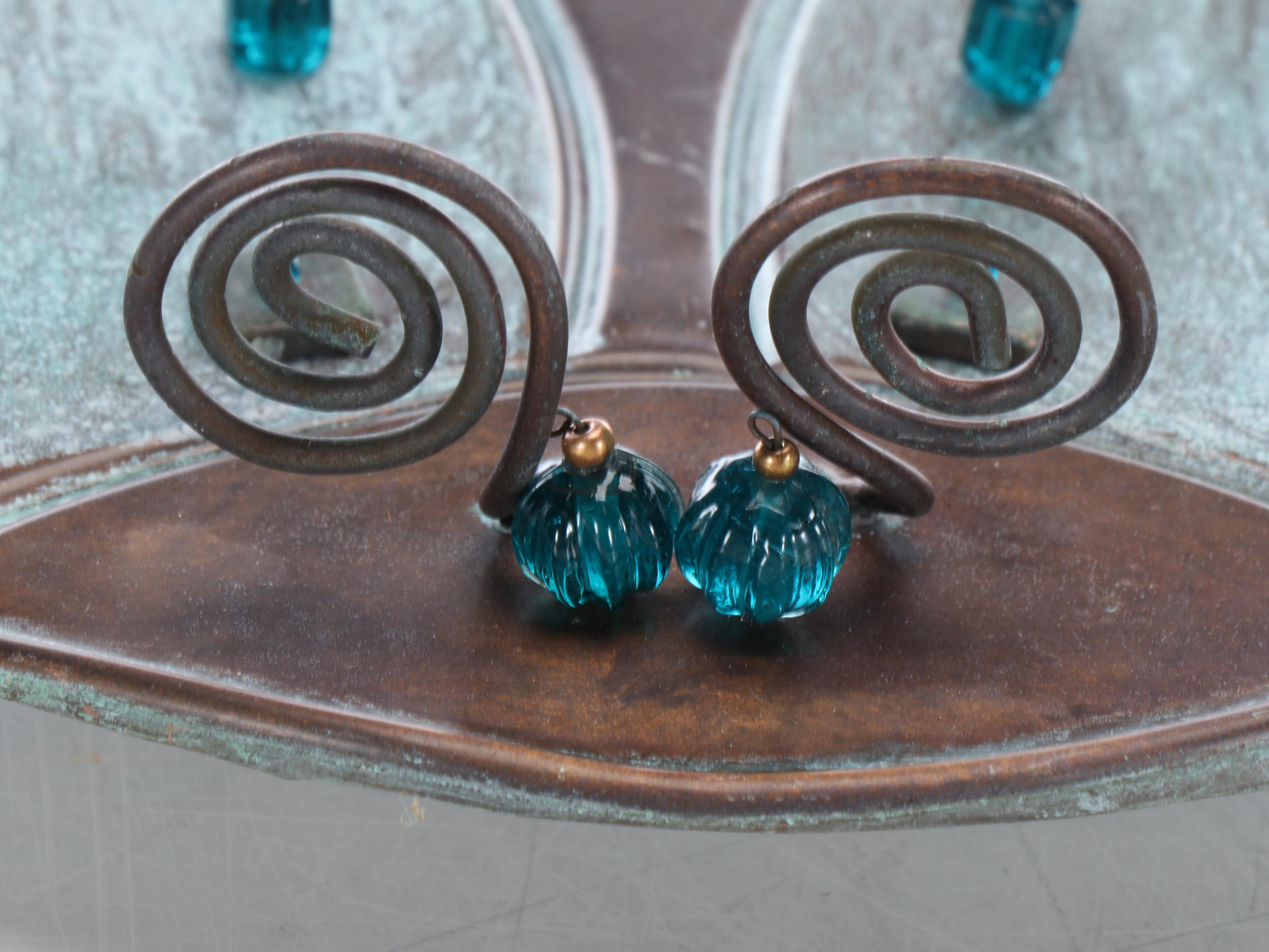 Ladybug, Fish, and Turtle Metal Garden Sculptures