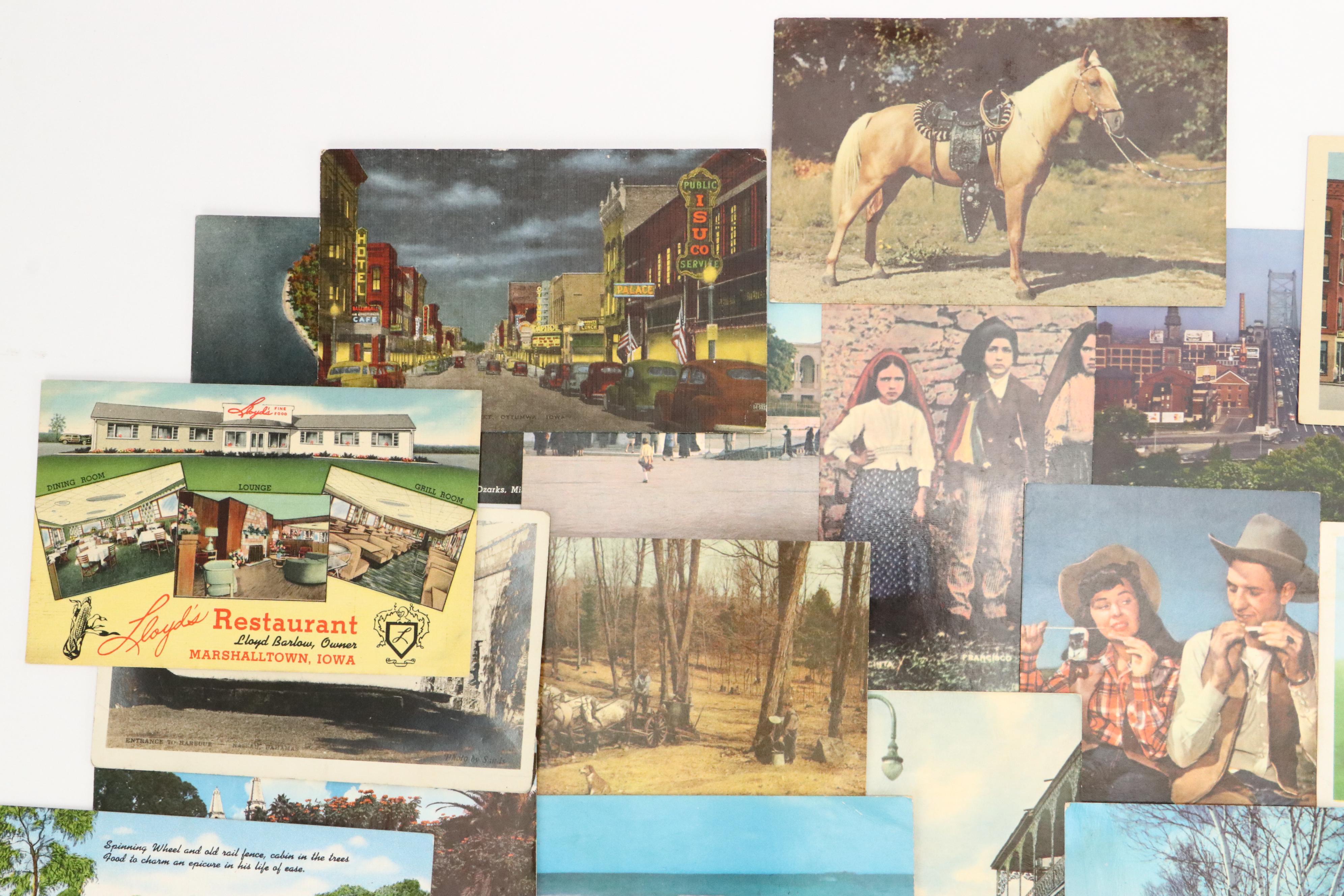 Maryland with Other Souvenir Postcards, Pocket Book and More Ephemera